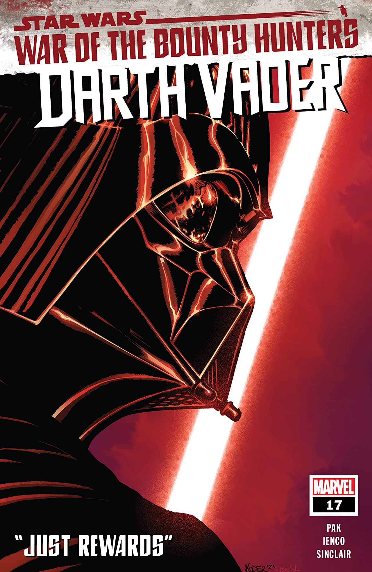 Star Wars: Darth Vader #17 cover