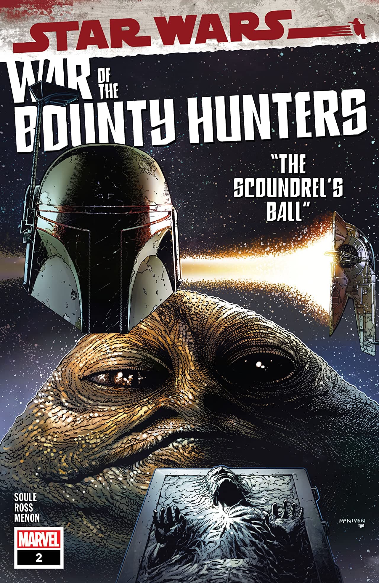 Star Wars: War of the Bounty Hunters #2 cover