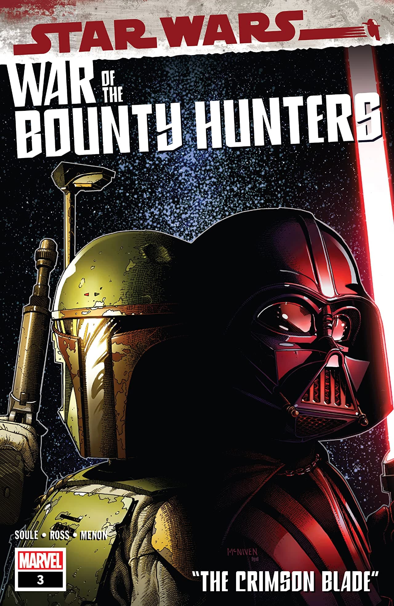 Star Wars: War of the Bounty Hunters #3 cover
