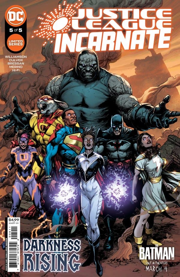 Justice League Incarnate #5 cover