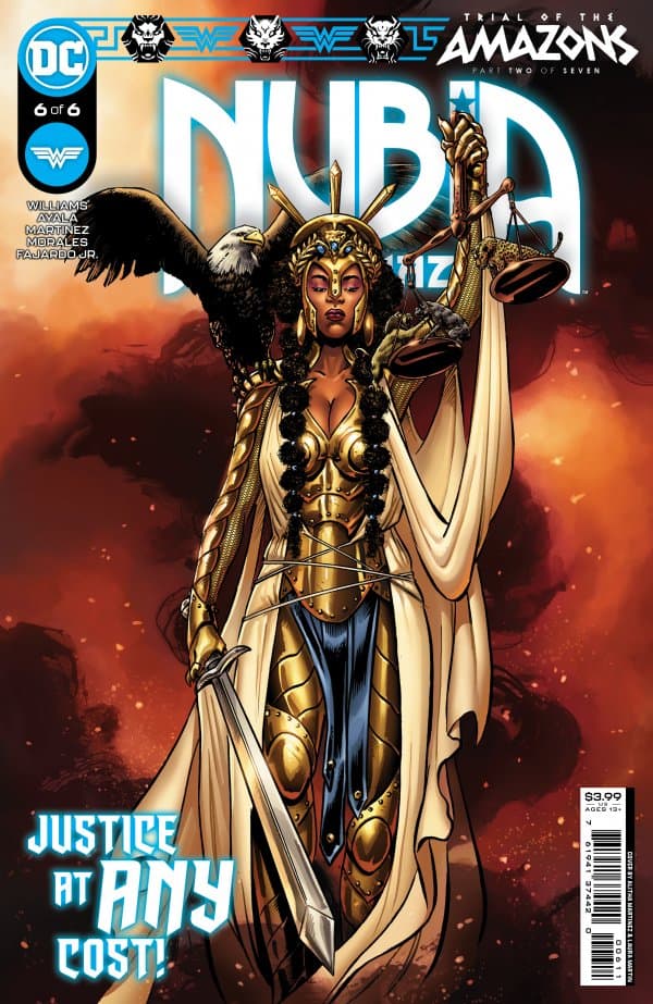 Nubia & the Amazons #6 cover