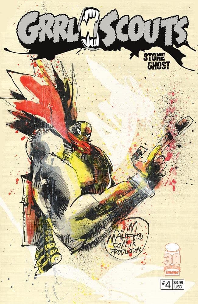 Grrl Scouts: Stone Ghost #4 cover