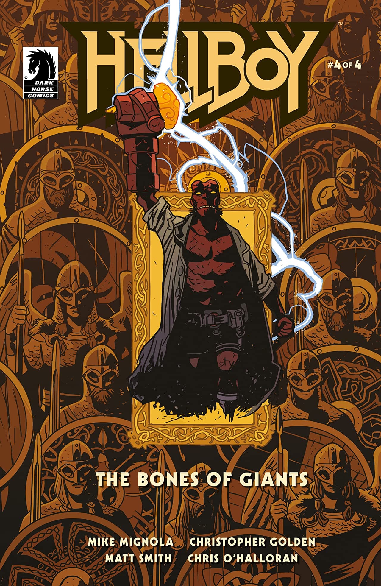 Hellboy: The Bones of Giants #4 cover