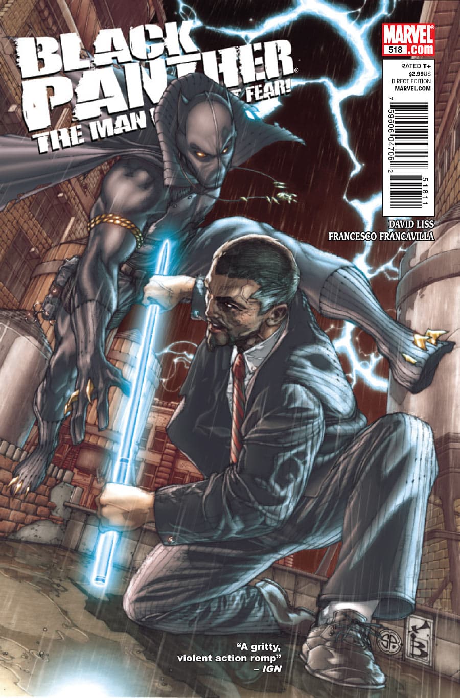 Black Panther: The Man Without Fear #518 cover
