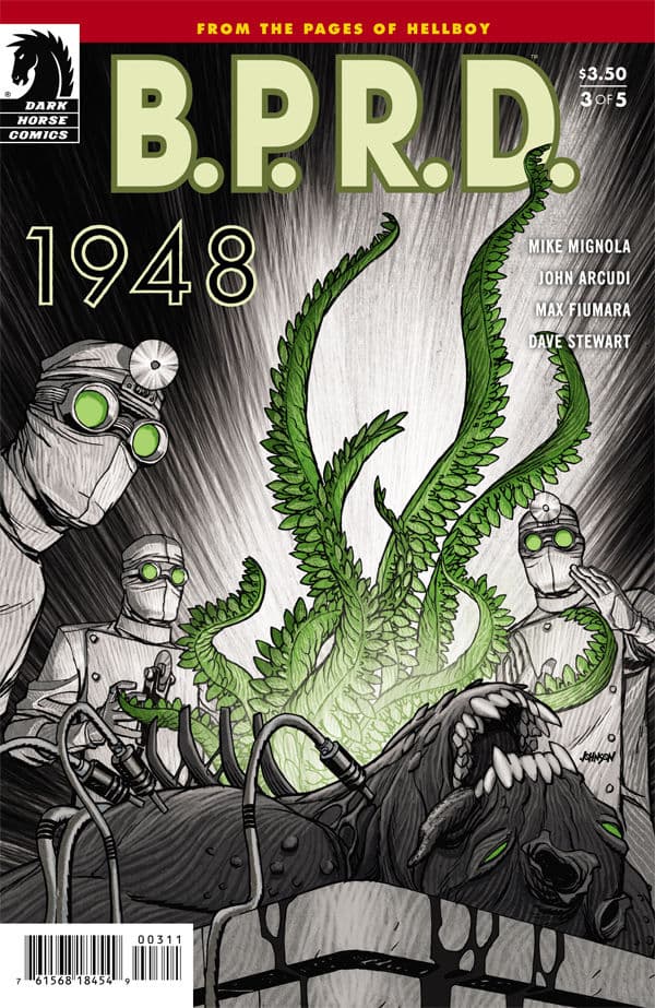 B.P.R.D.: 1948 #3 cover