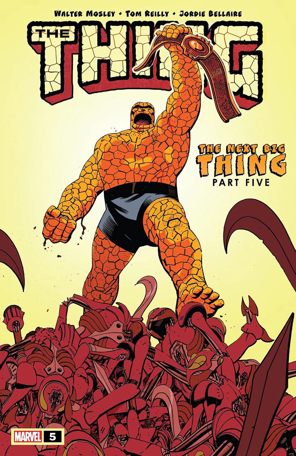 The Thing #5 cover