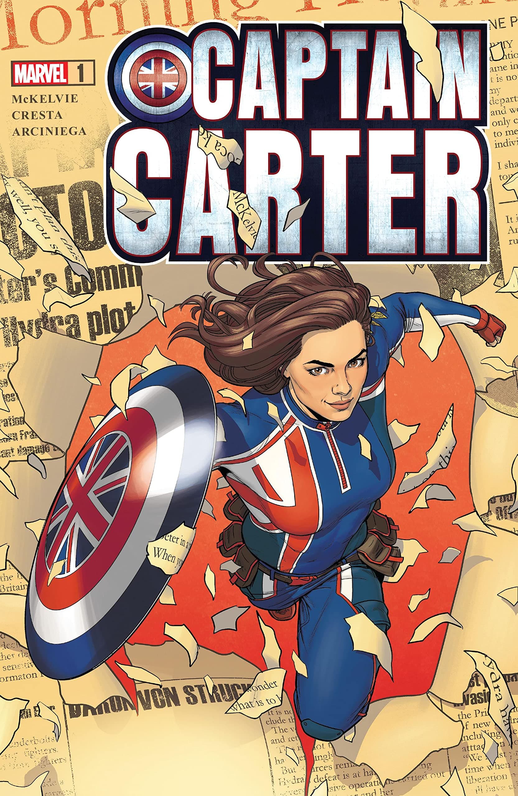 Captain Carter #1 cover