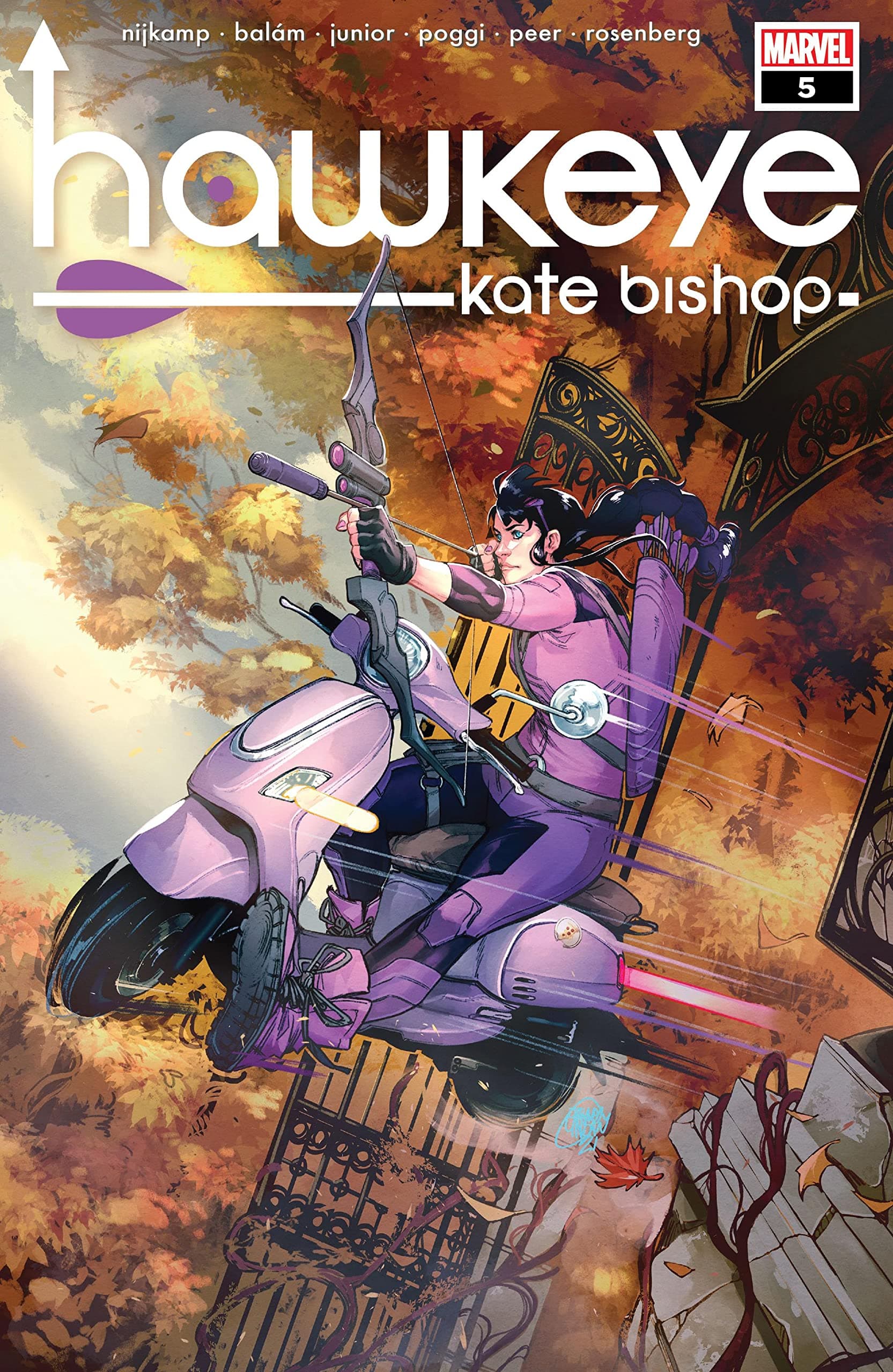 Hawkeye: Kate Bishop #5 cover