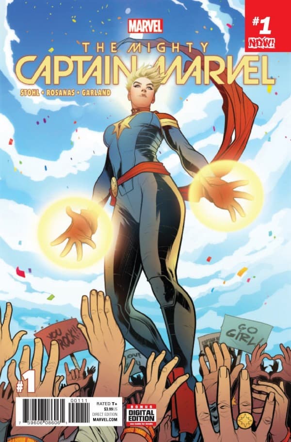 The Mighty Captain Marvel #1 cover