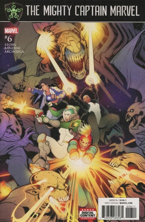 The Mighty Captain Marvel #6 cover