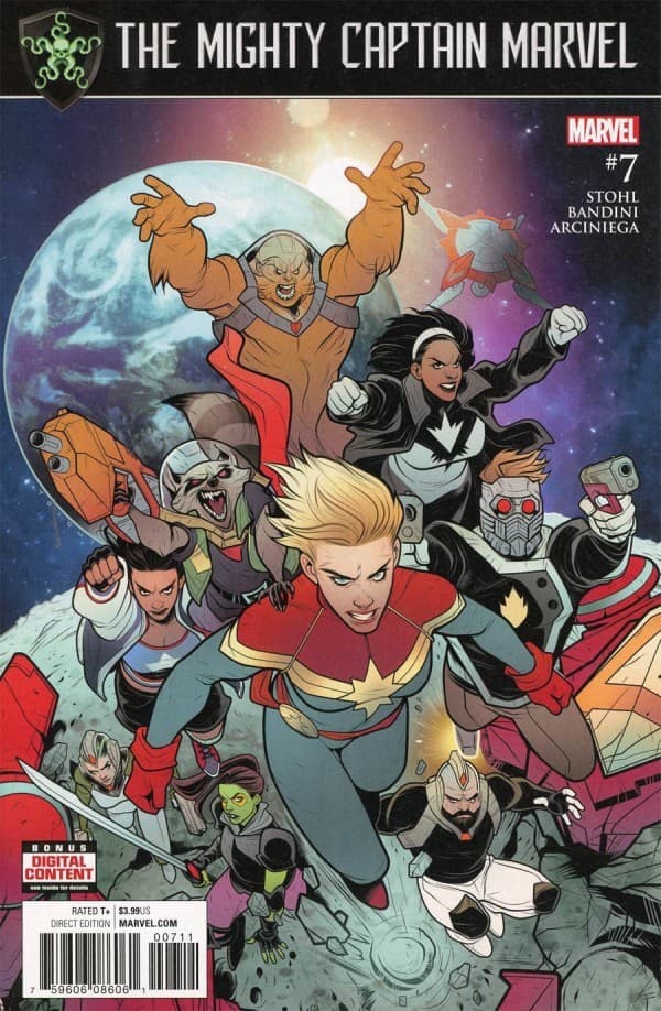 The Mighty Captain Marvel #7 cover