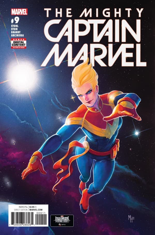 The Mighty Captain Marvel #9 cover