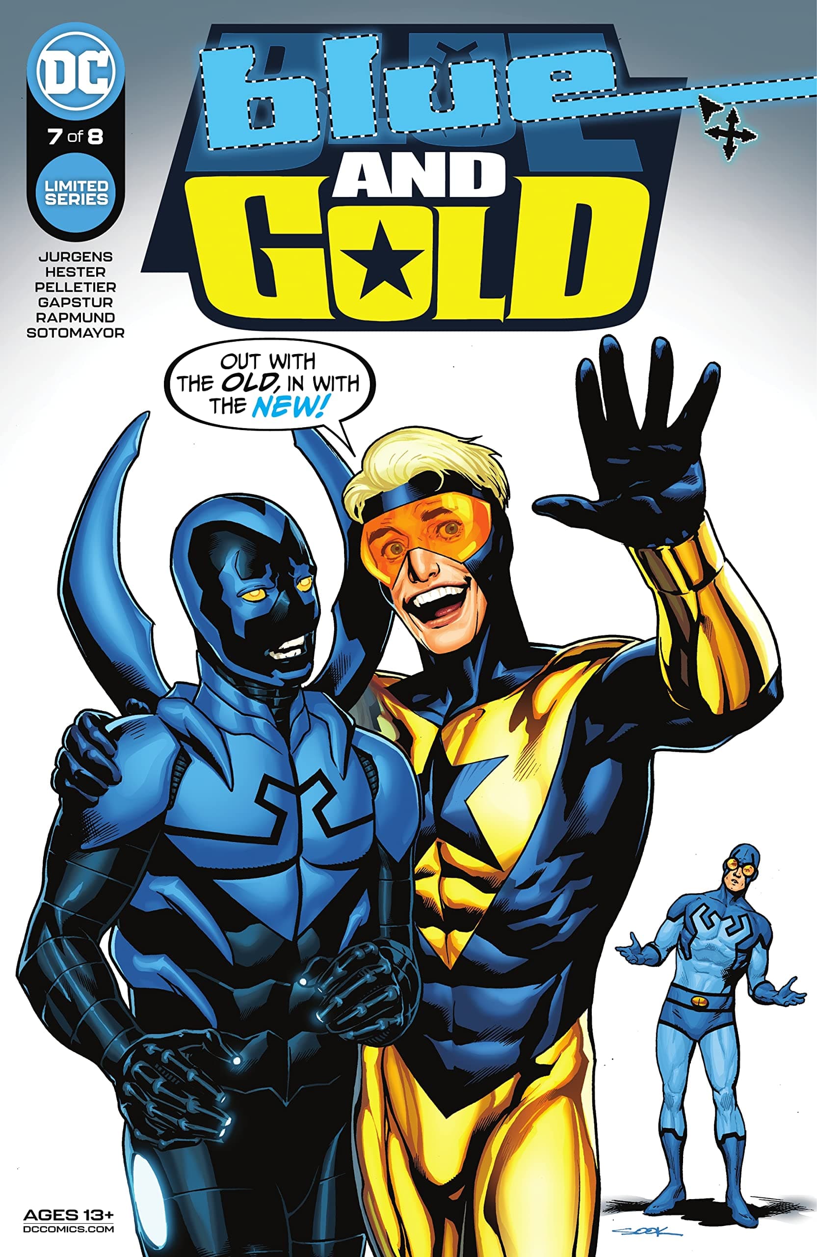 Blue & Gold #7 cover