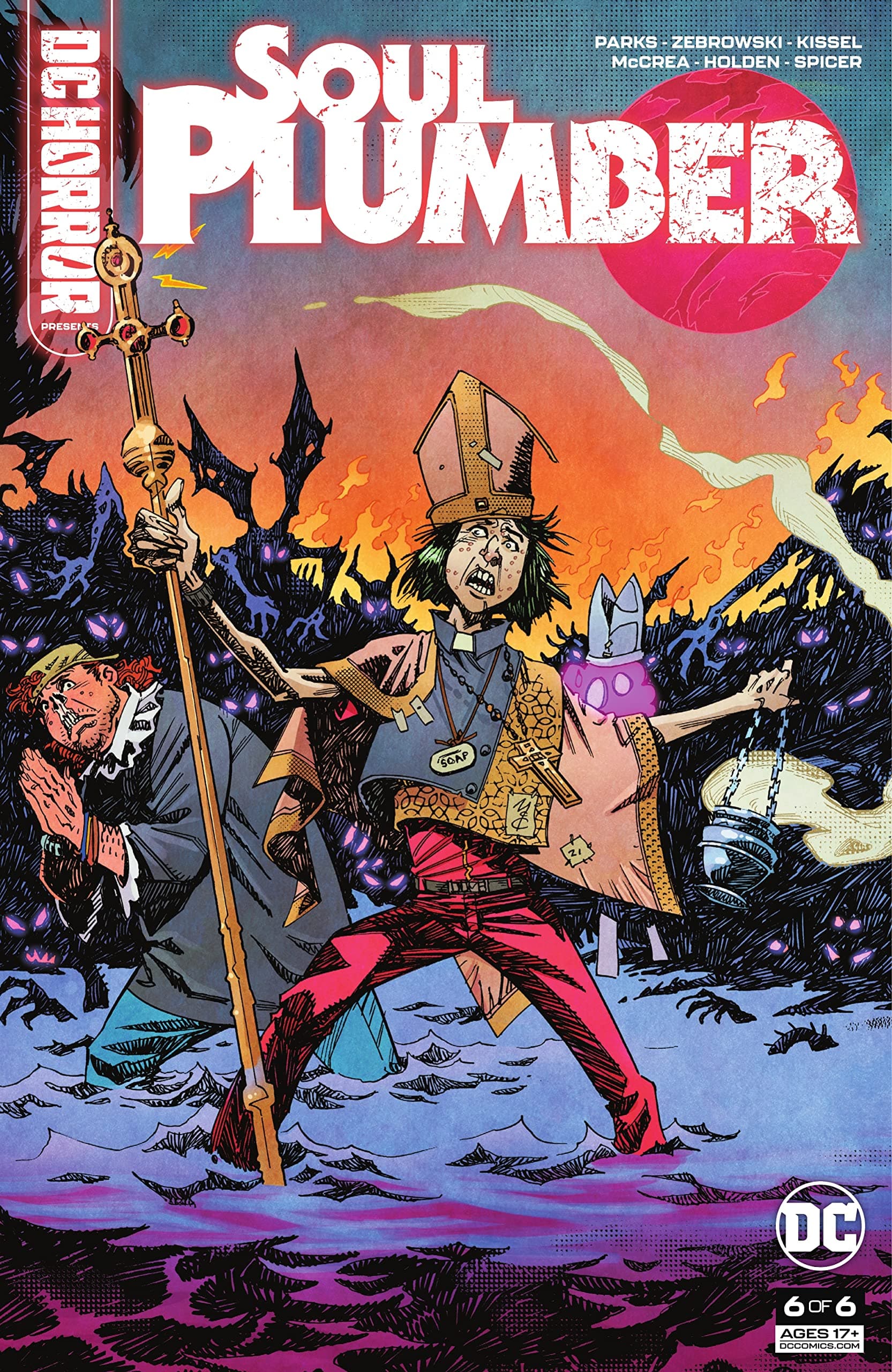 DC Horror Presents: Soul Plumber #6 cover