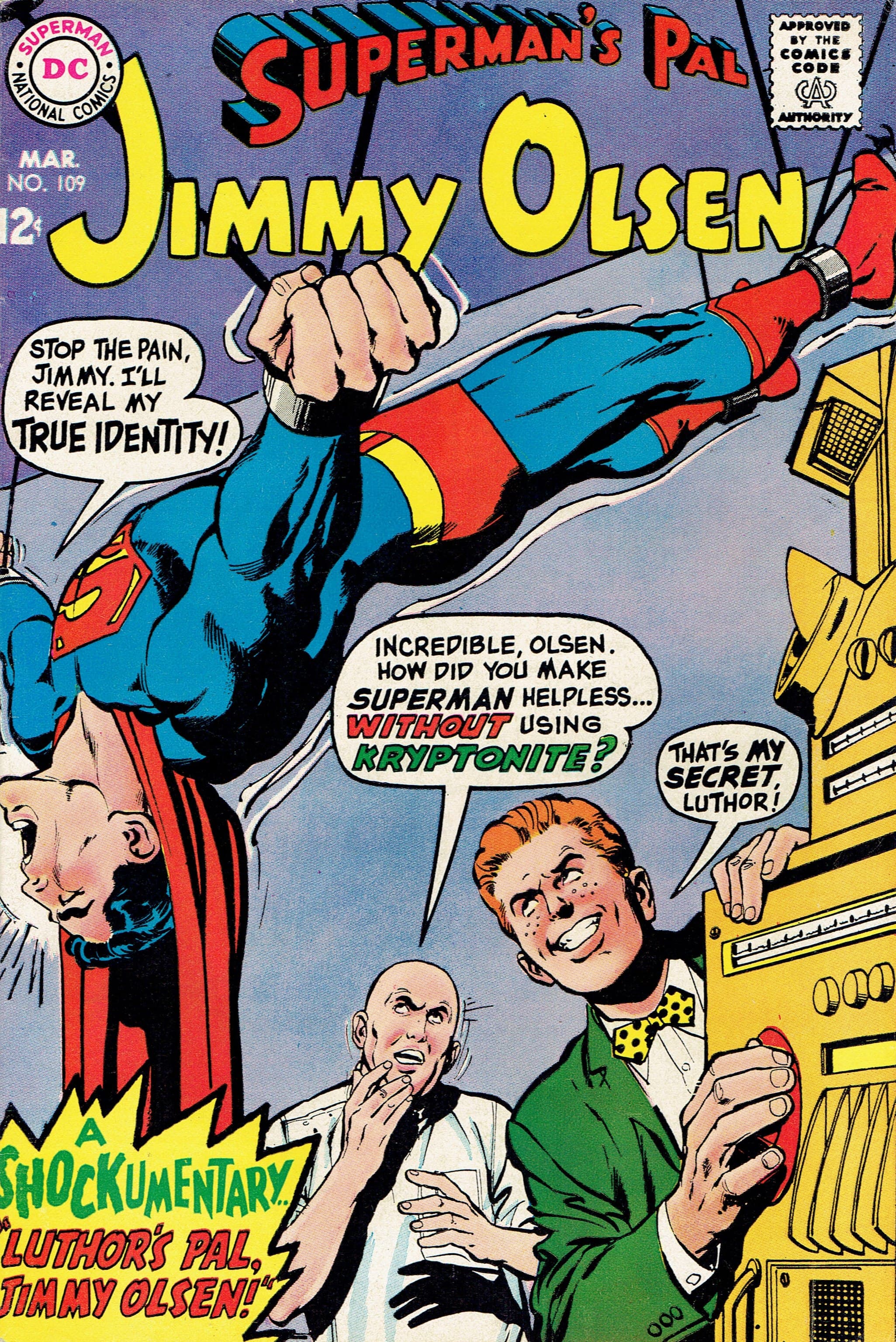 Superman's Pal, Jimmy Olsen #109
