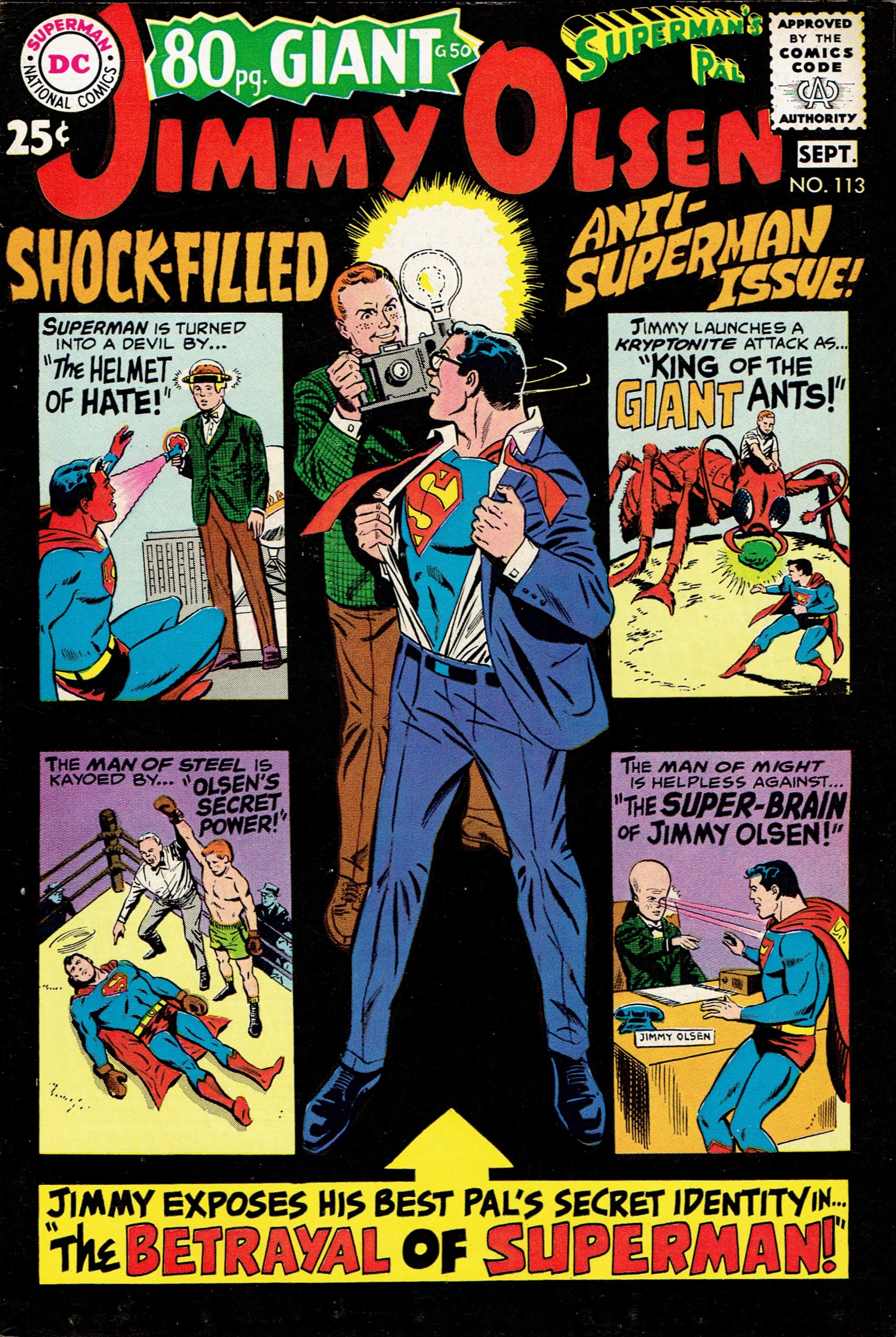 Superman's Pal, Jimmy Olsen #113