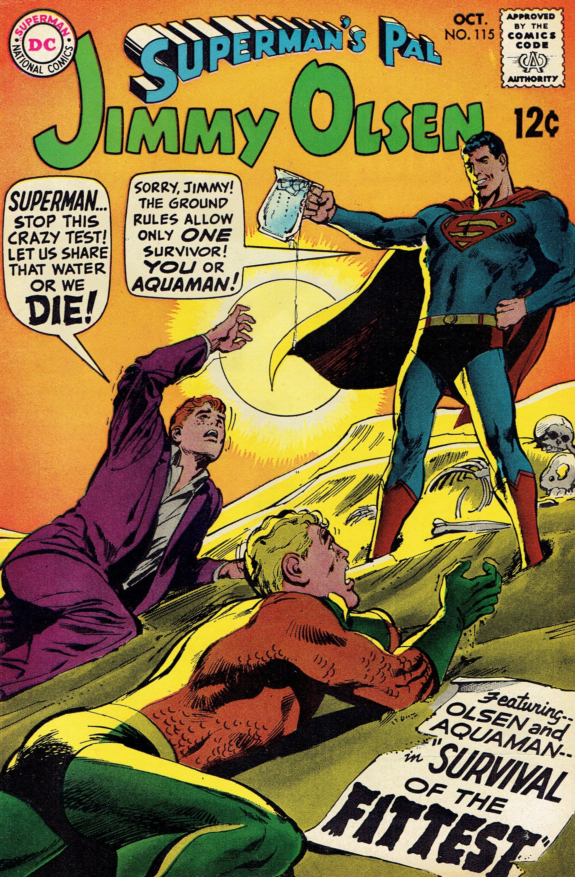 Superman's Pal, Jimmy Olsen #115 cover