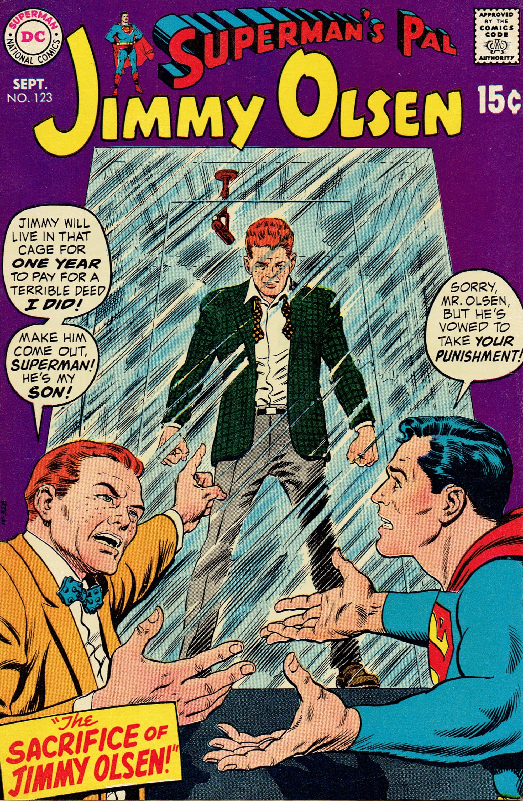 Superman's Pal, Jimmy Olsen #123