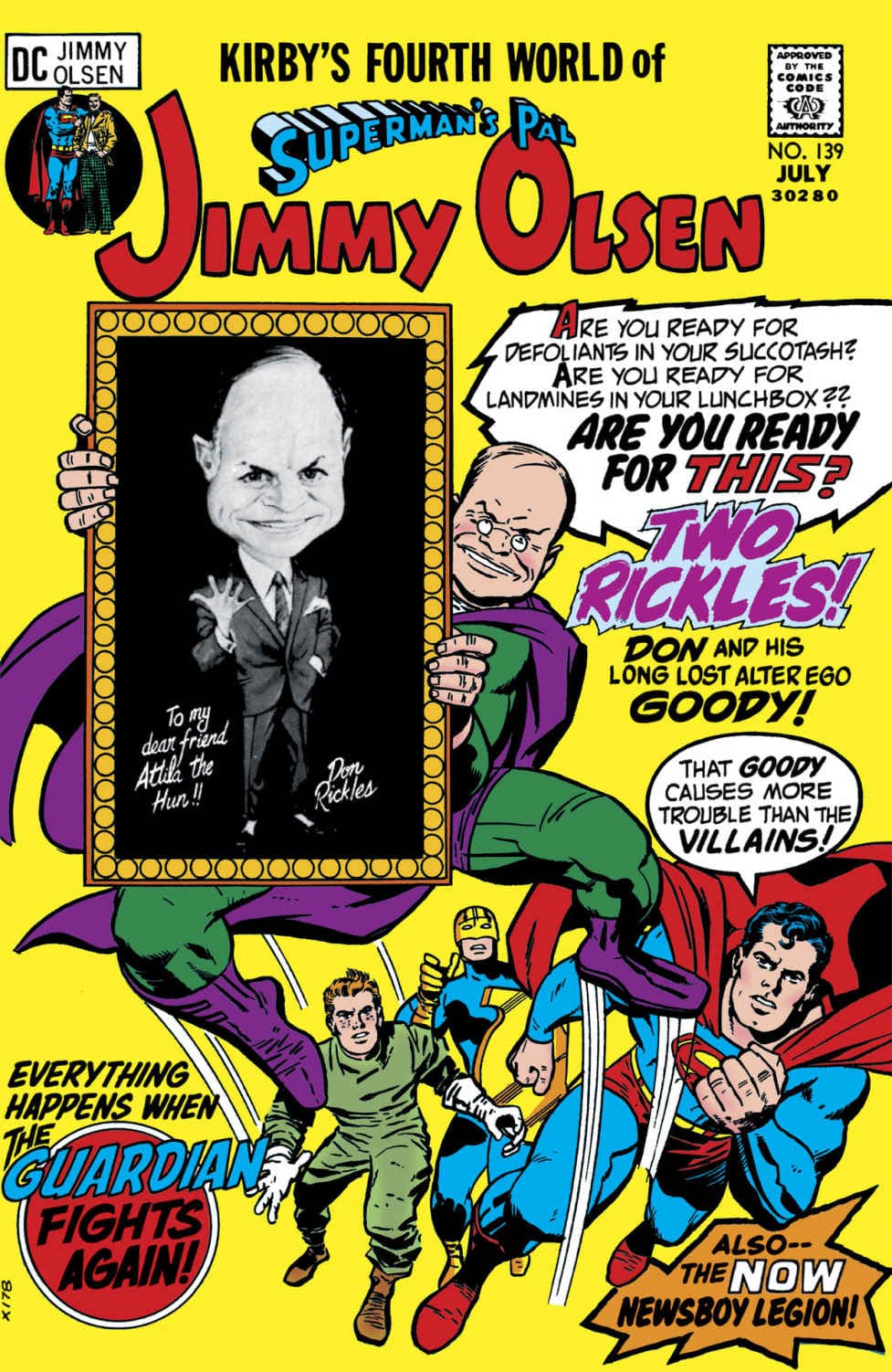 Superman's Pal, Jimmy Olsen #139