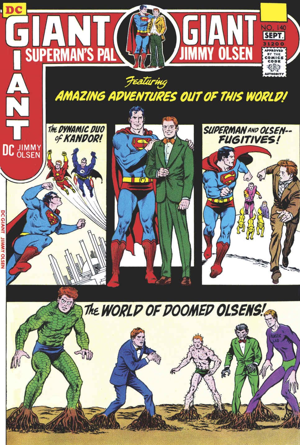 Superman's Pal, Jimmy Olsen #140 cover