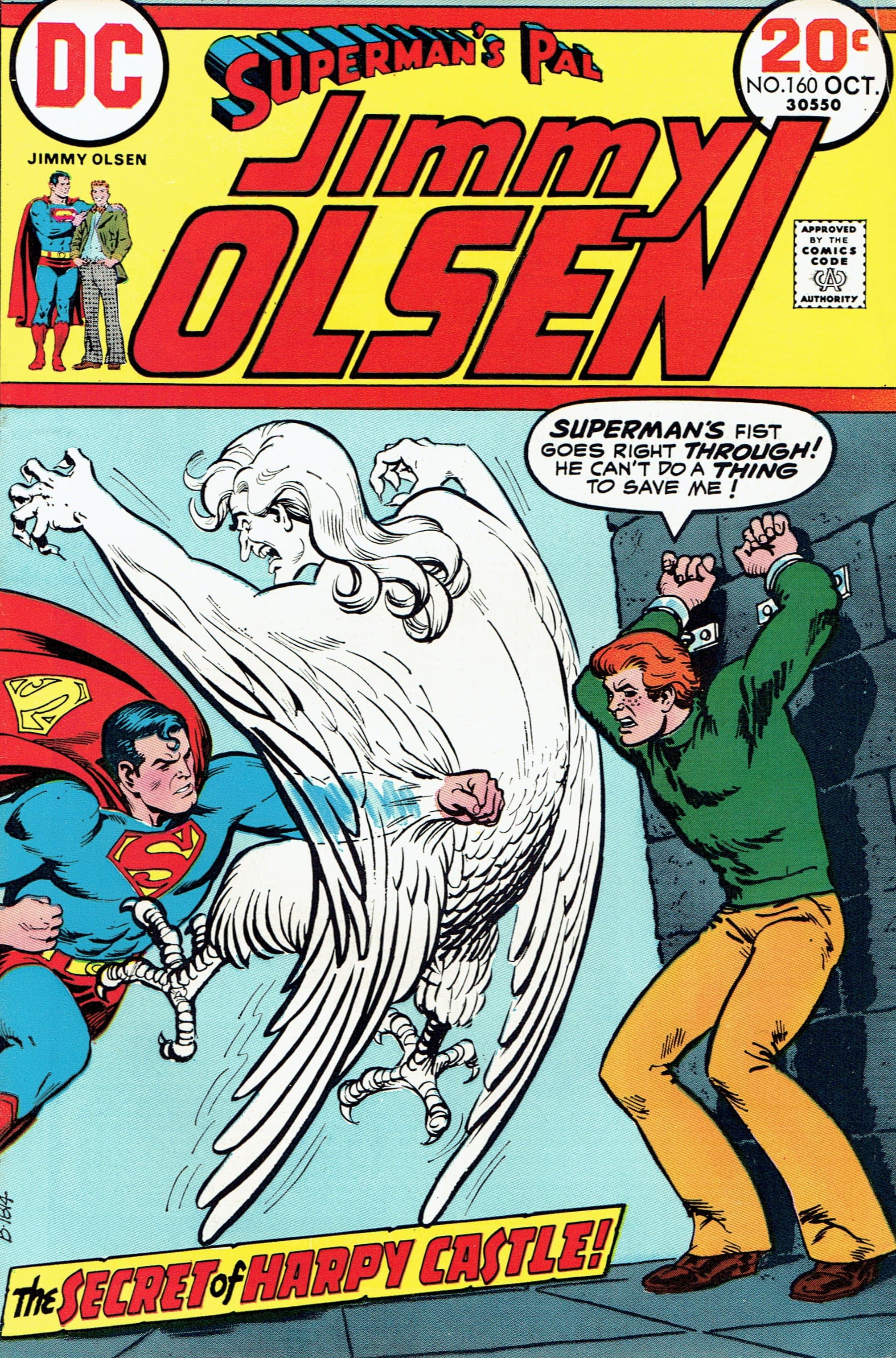 Superman's Pal, Jimmy Olsen #160 cover