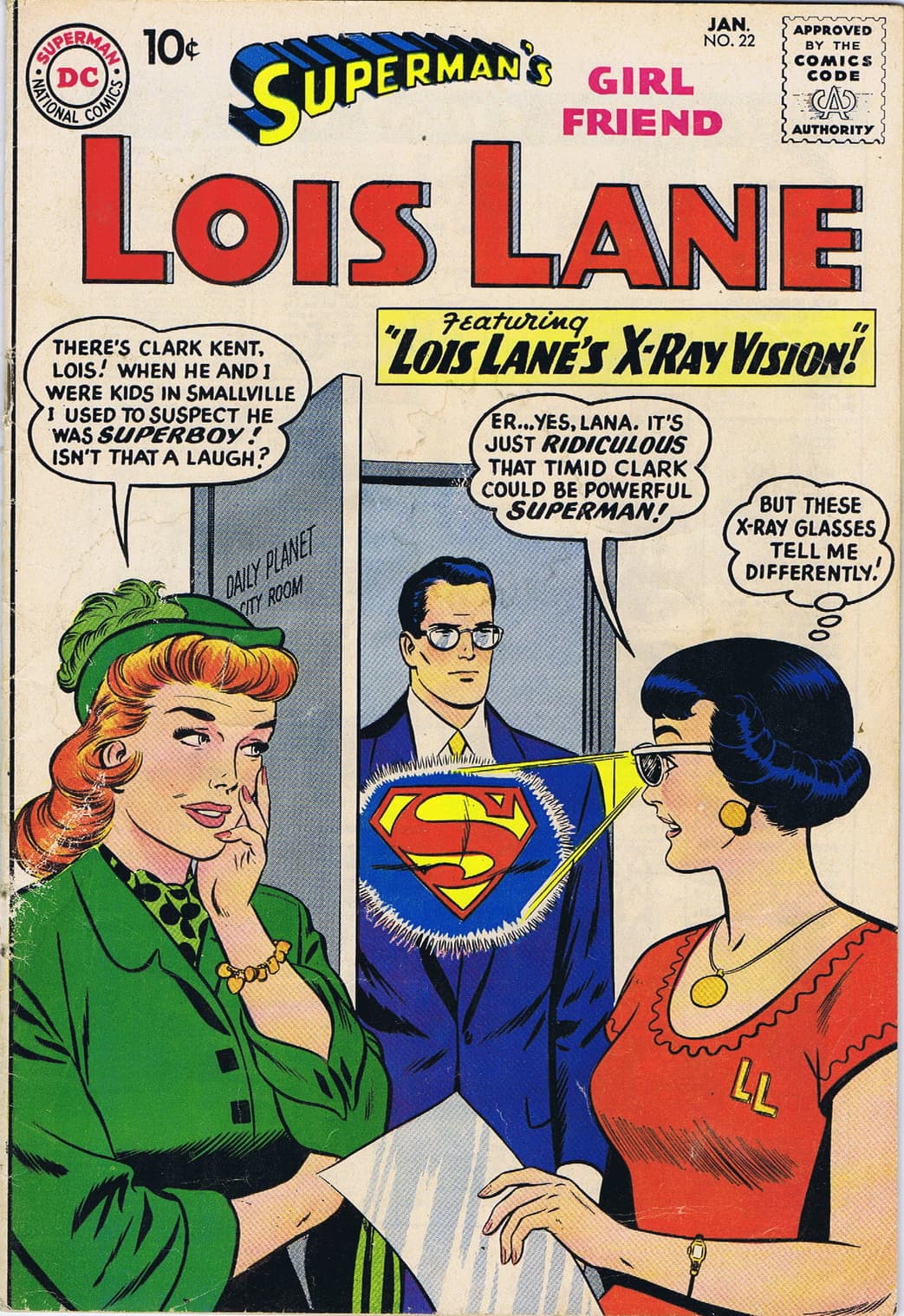 Superman's Girl Friend, Lois Lane #22 cover