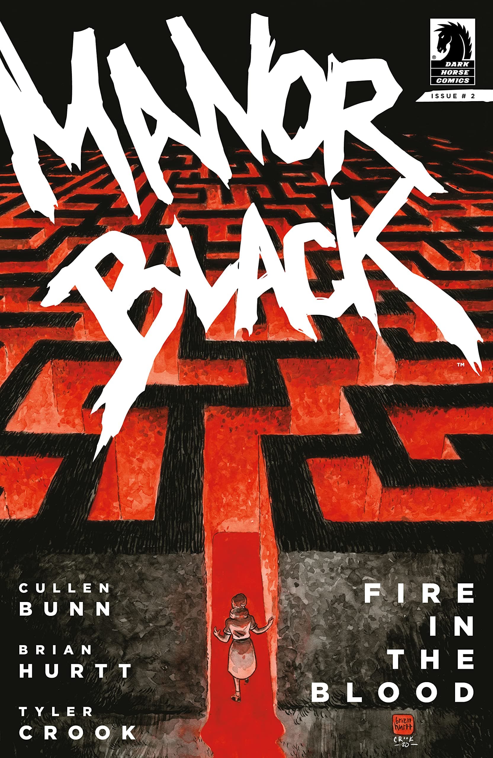 Manor Black: Fire in the Blood #2 cover