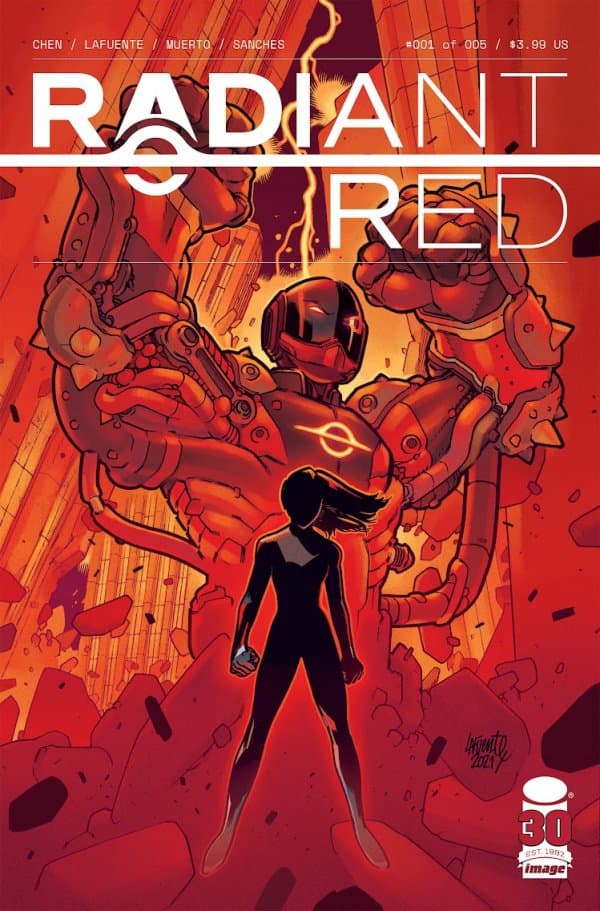 Radiant Red #1 cover