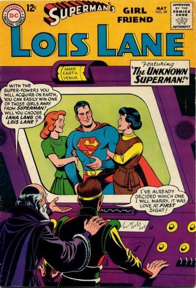 Superman's Girl Friend, Lois Lane #49 cover