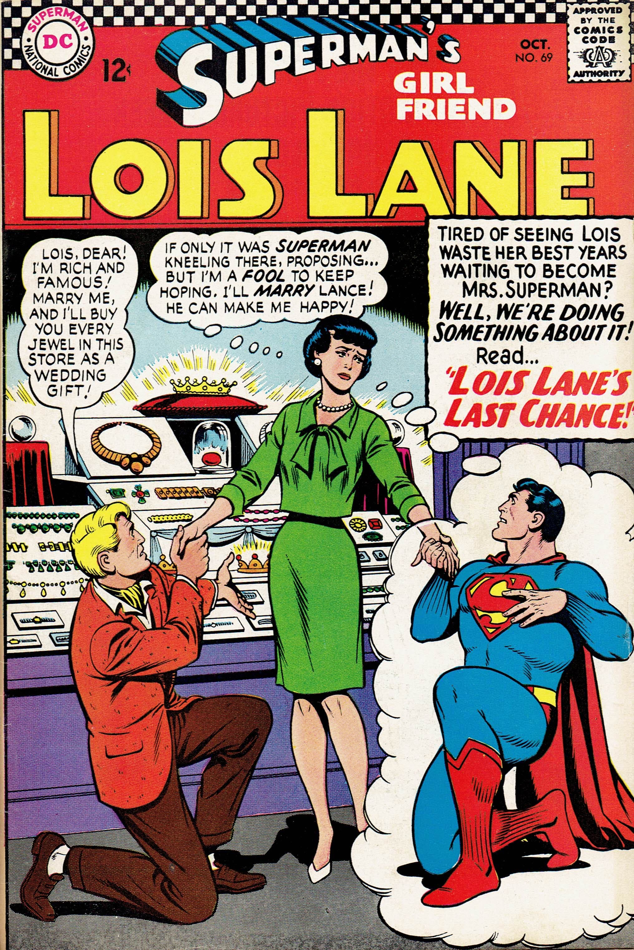 Superman's Girl Friend, Lois Lane #69 cover