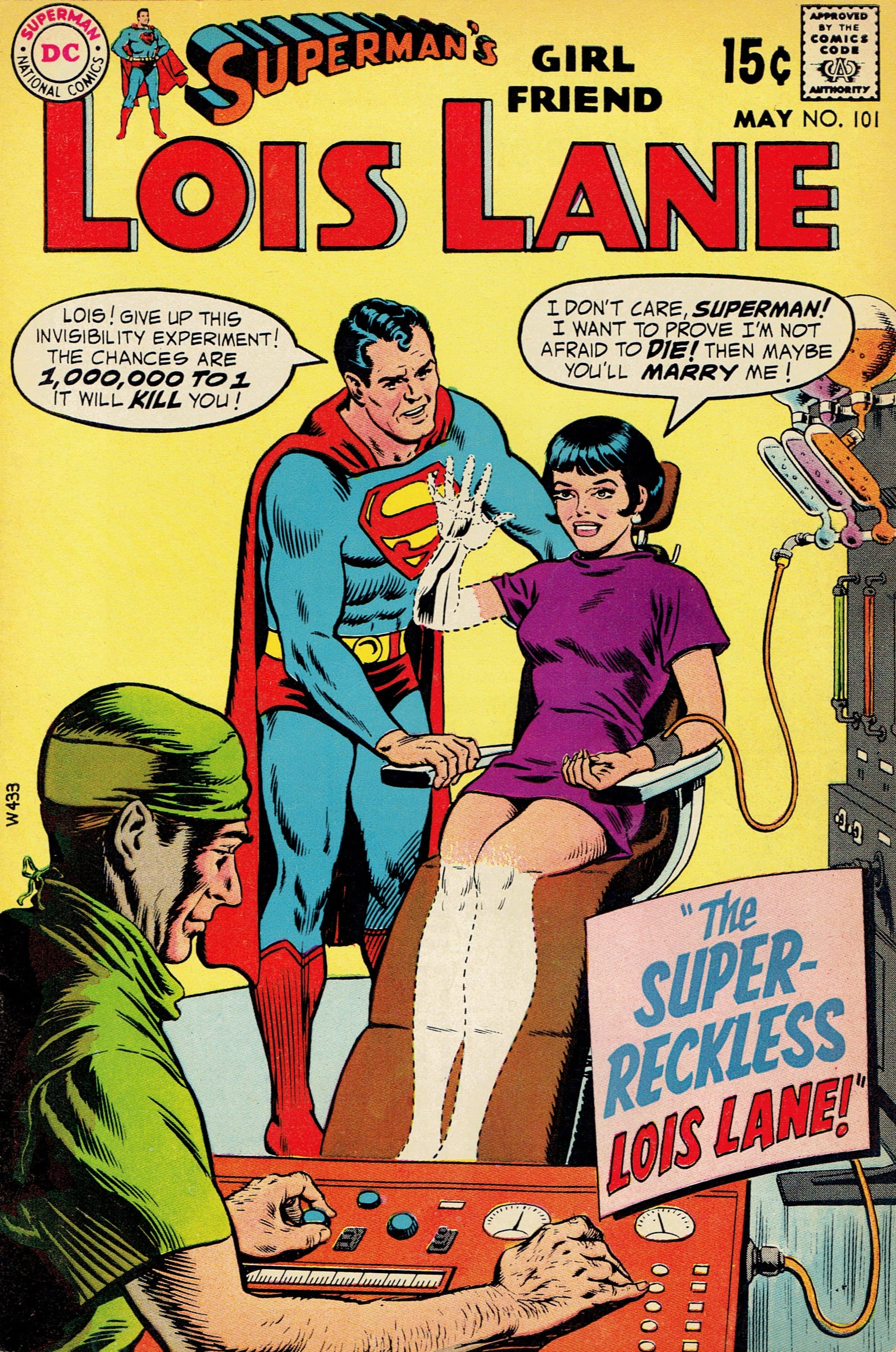Superman's Girl Friend, Lois Lane #101 cover