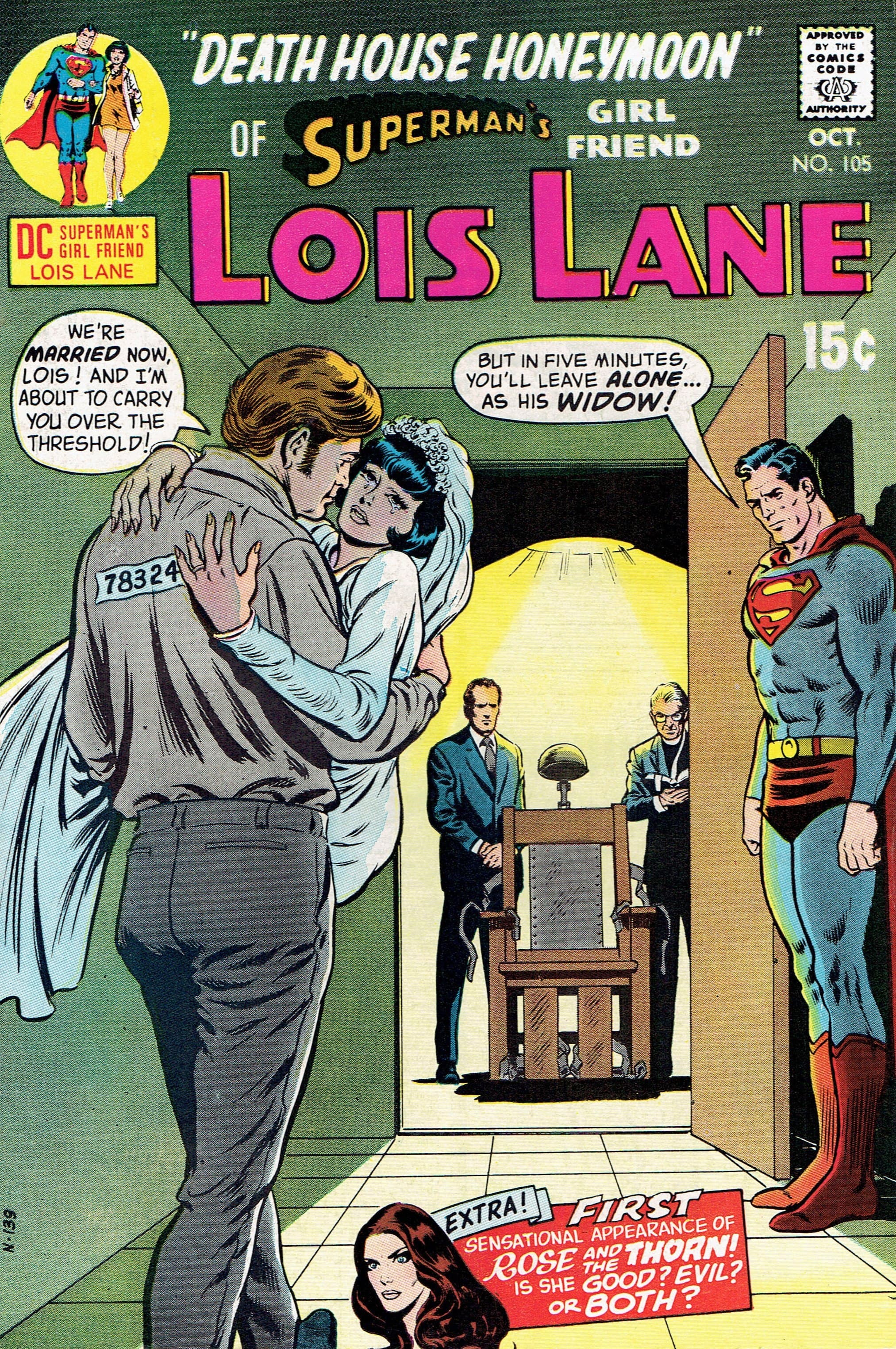 Superman's Girl Friend, Lois Lane #105 cover