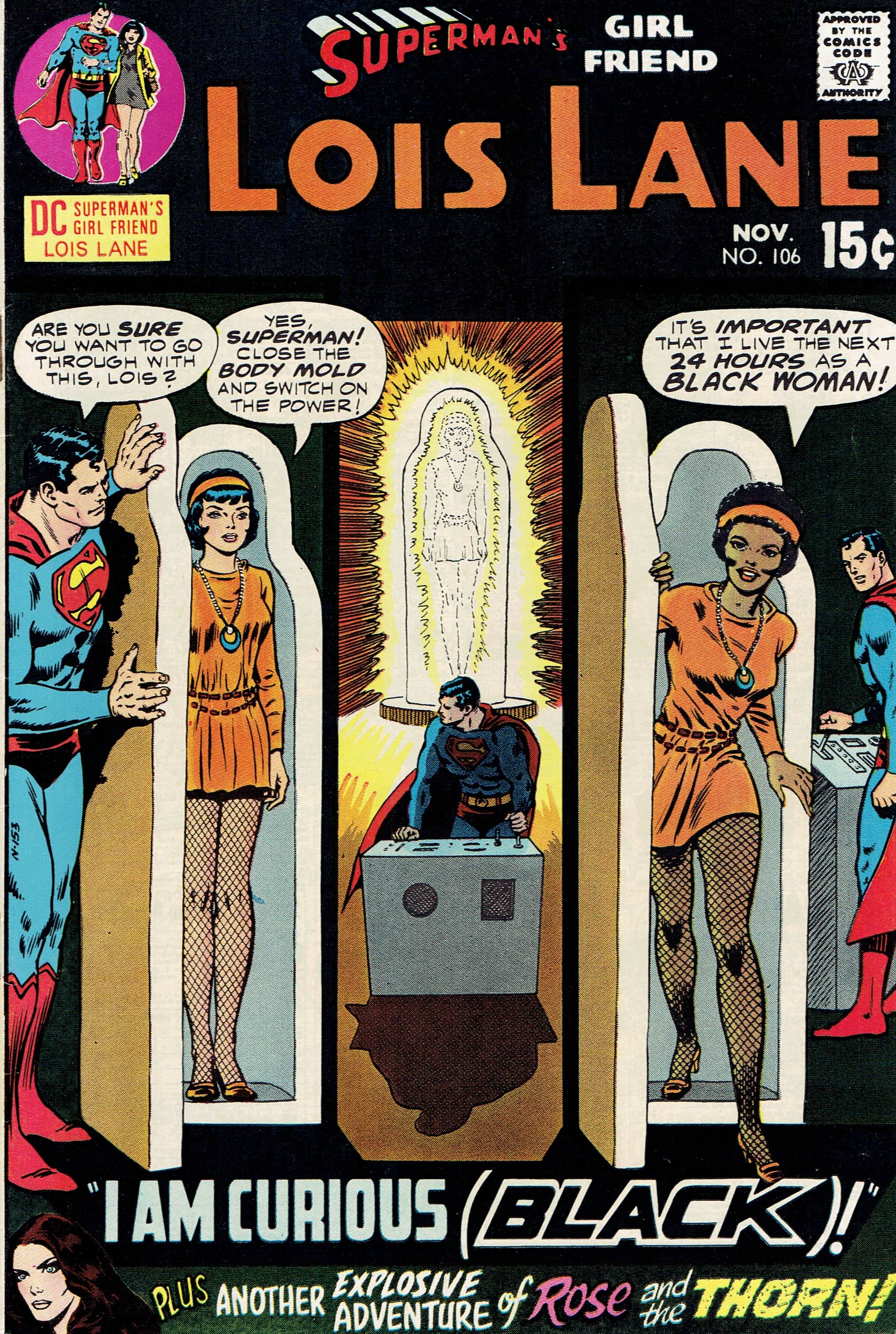 Superman's Girl Friend, Lois Lane #106 cover