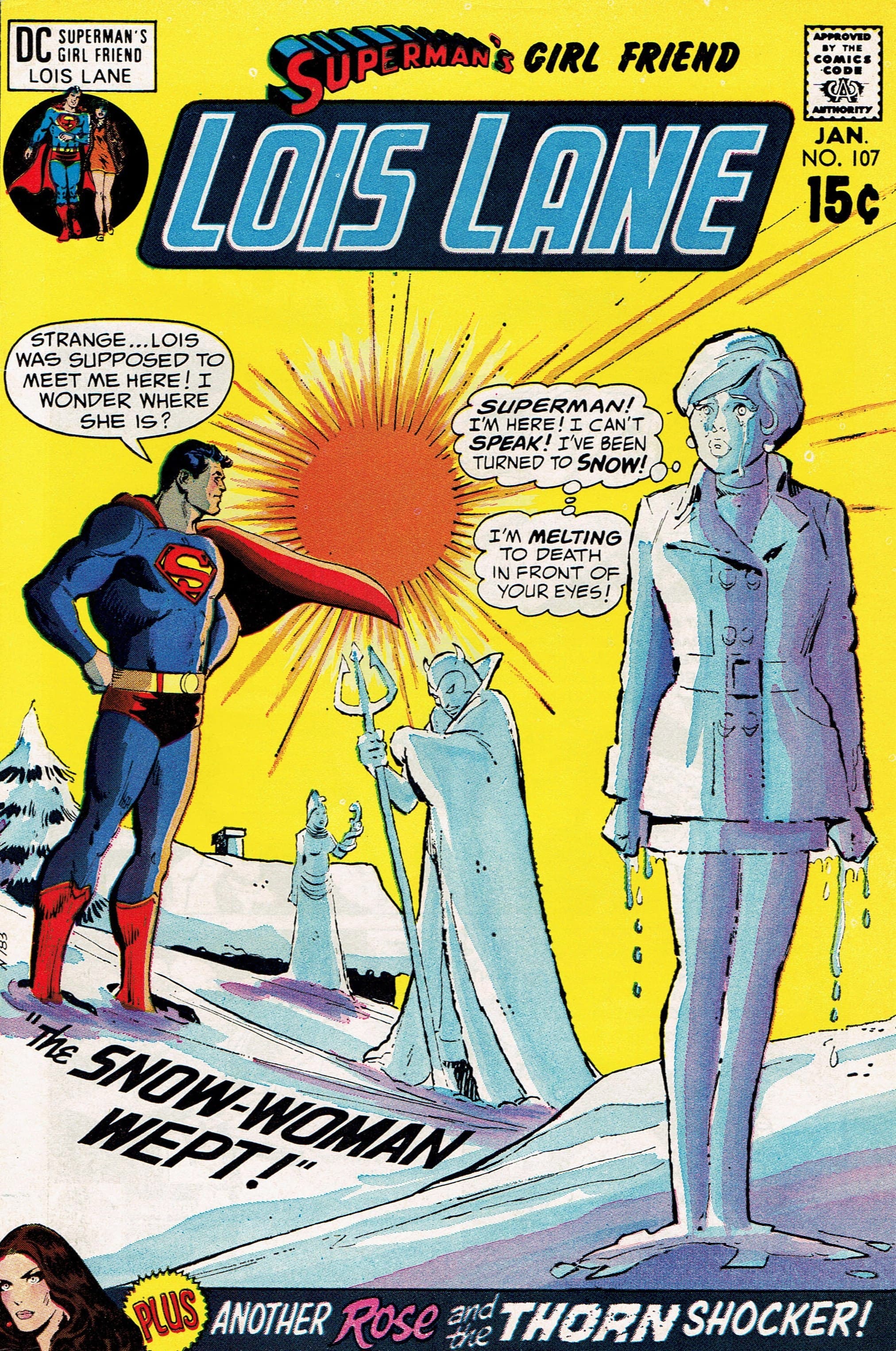 Superman's Girl Friend, Lois Lane #107 cover