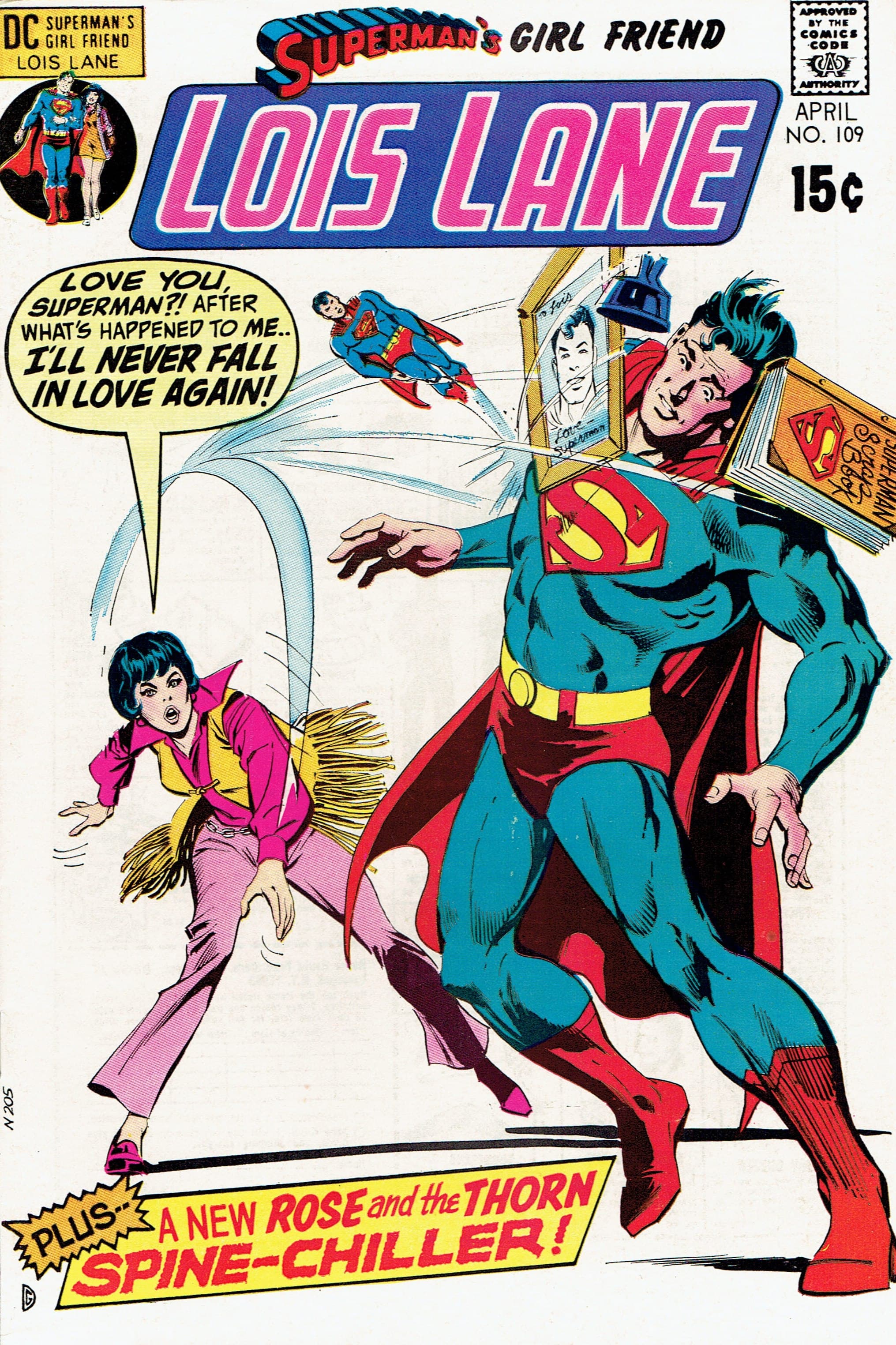 Superman's Girl Friend, Lois Lane #109 cover