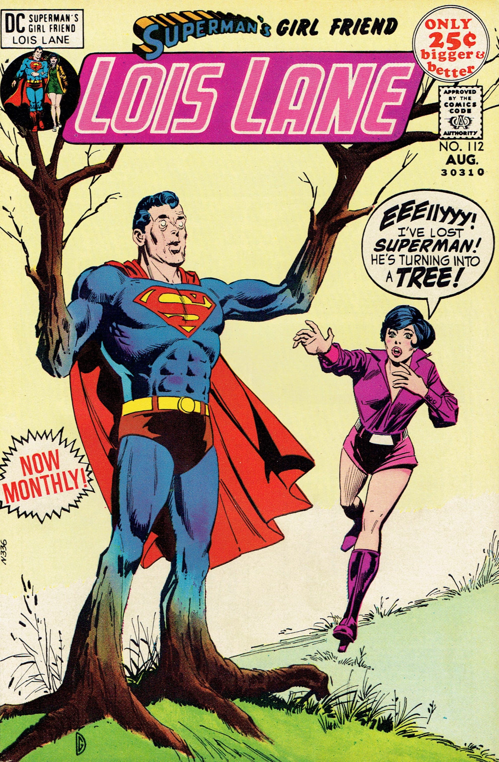 Superman's Girl Friend, Lois Lane #112 cover