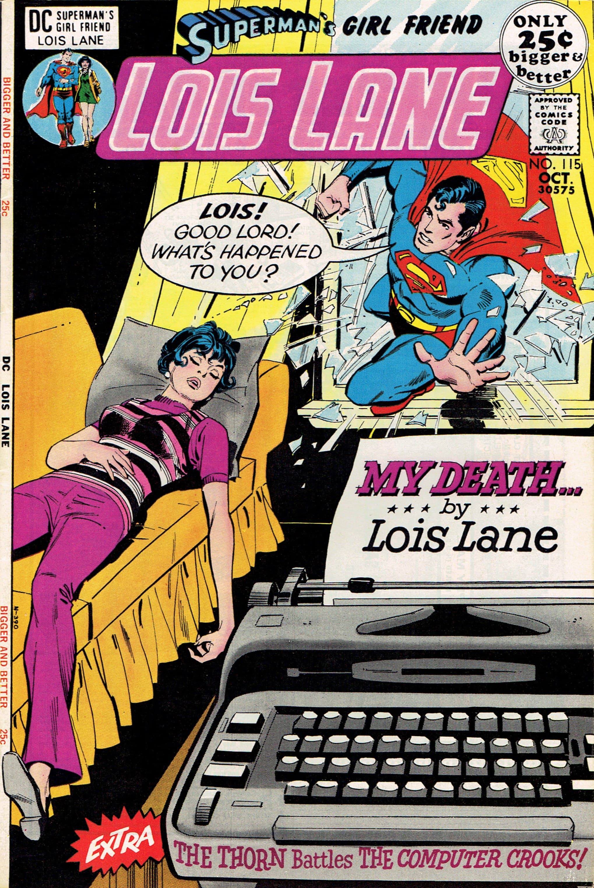 Superman's Girl Friend, Lois Lane #115 cover