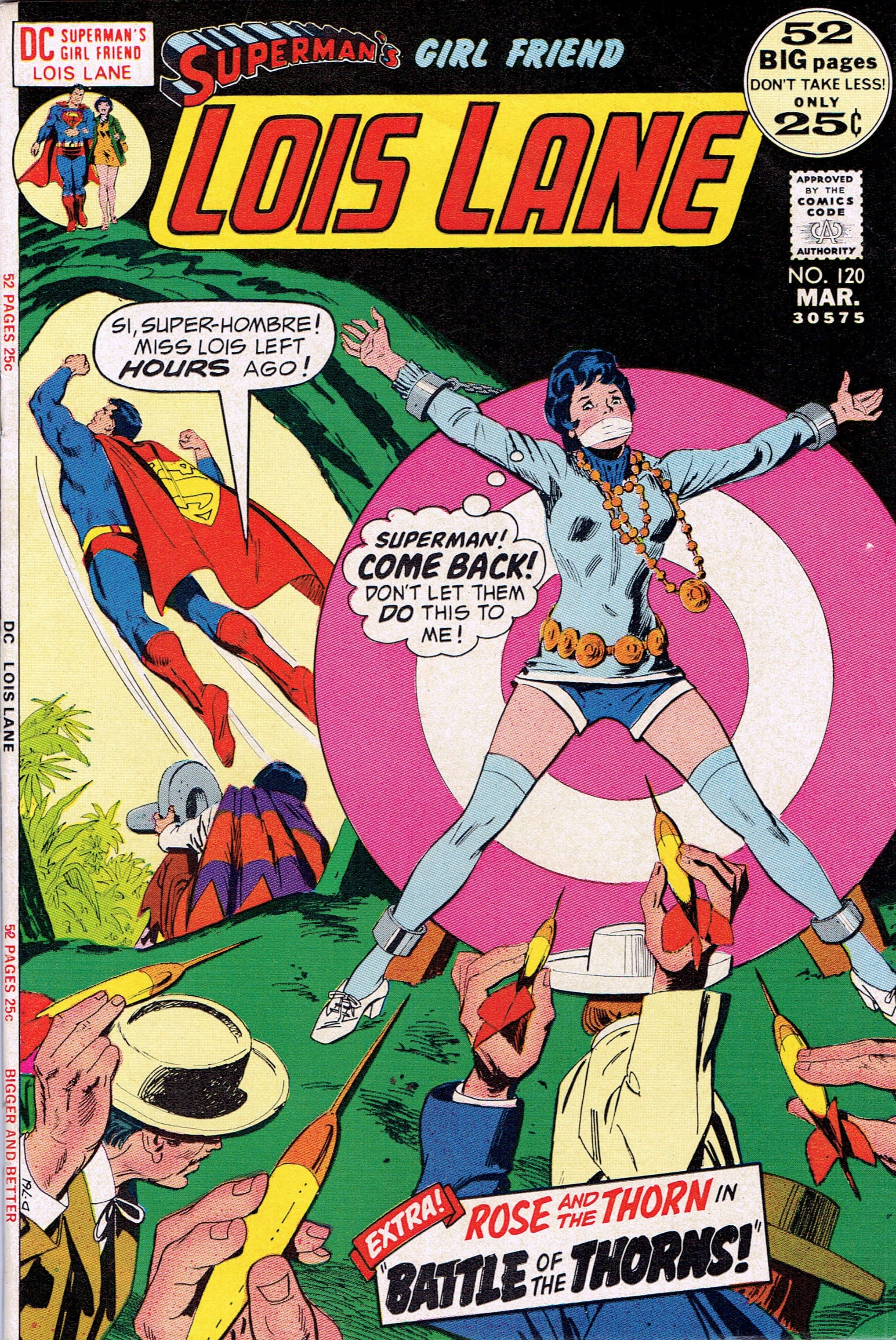 Superman's Girl Friend, Lois Lane #120 cover