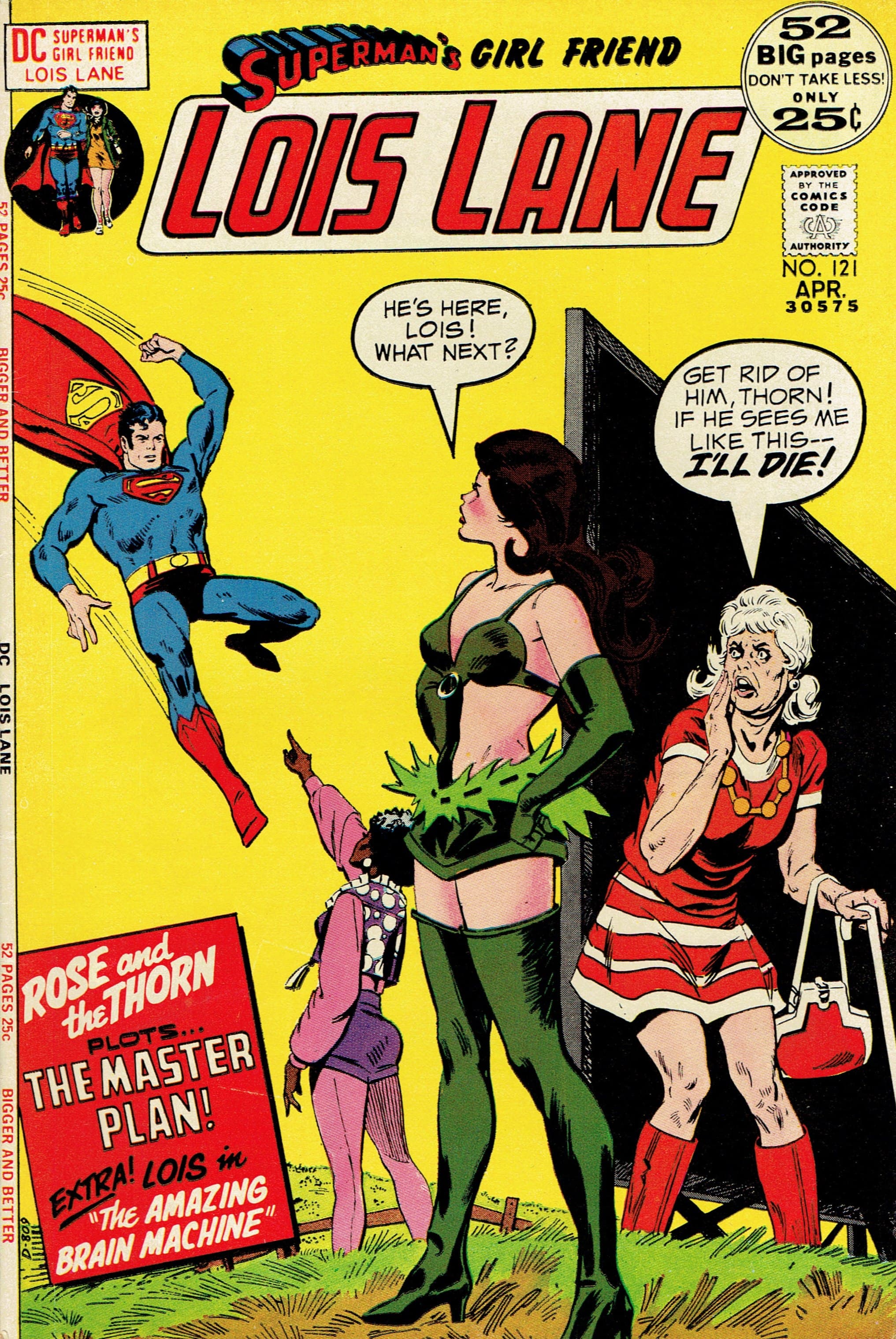 Superman's Girl Friend, Lois Lane #121 cover