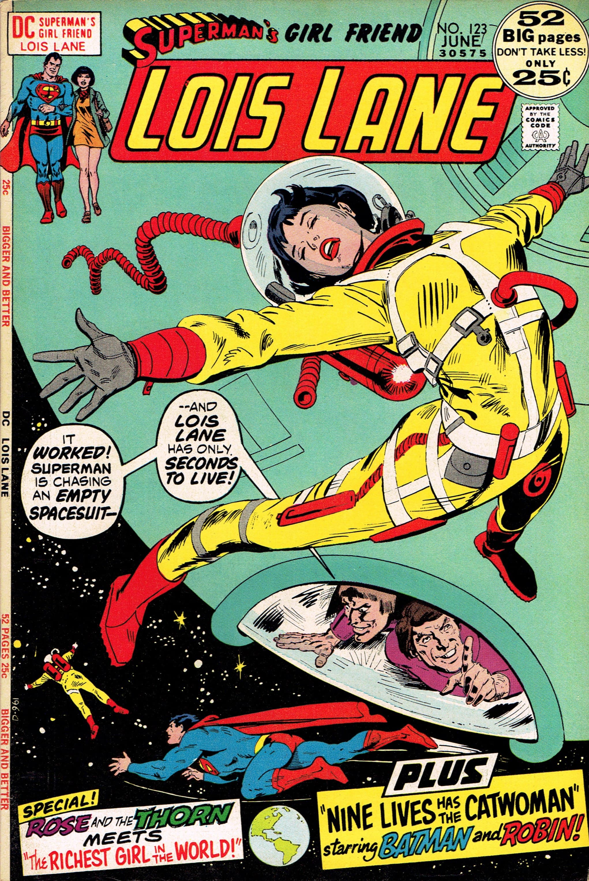 Superman's Girl Friend, Lois Lane #123 cover