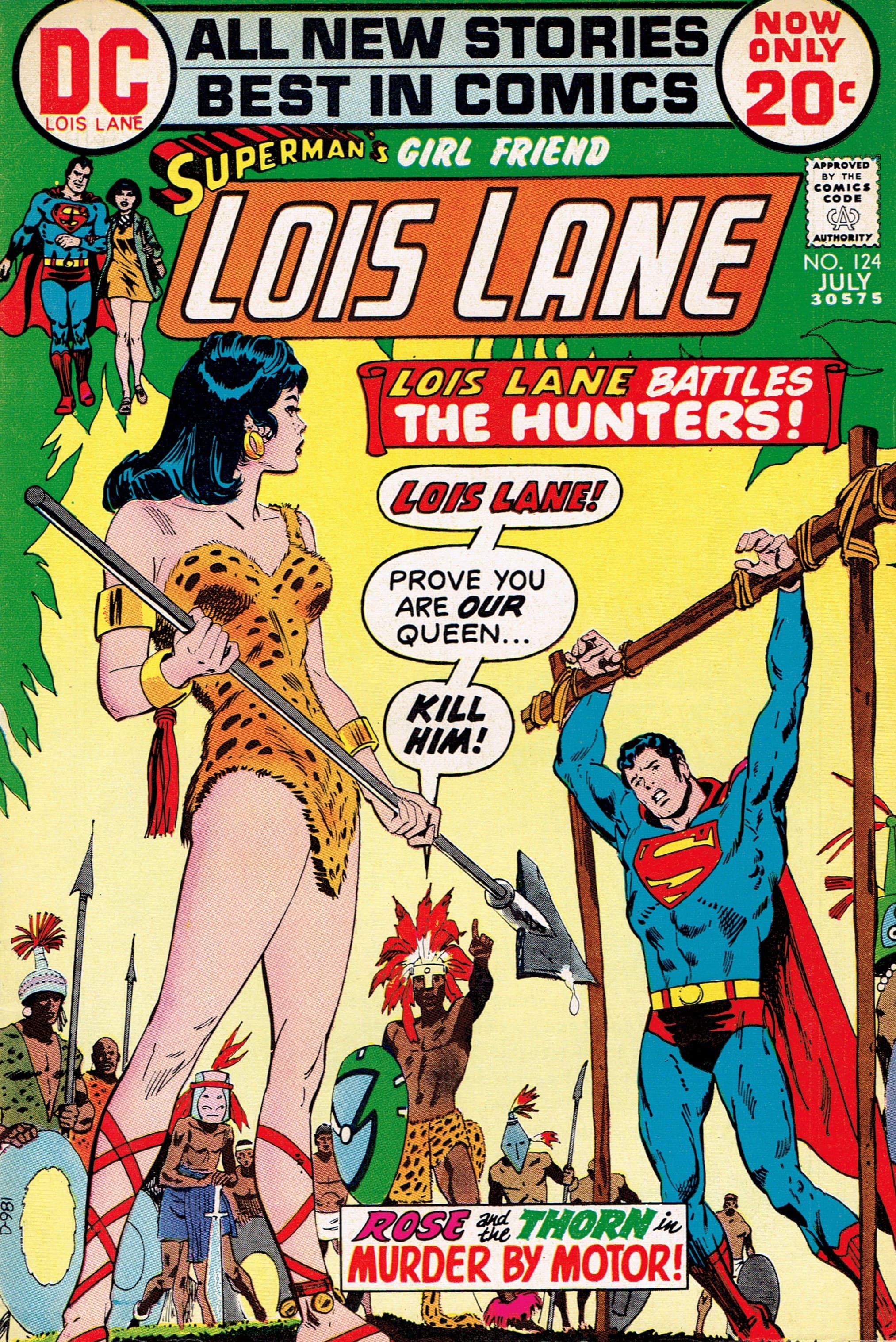 Superman's Girl Friend, Lois Lane #124 cover