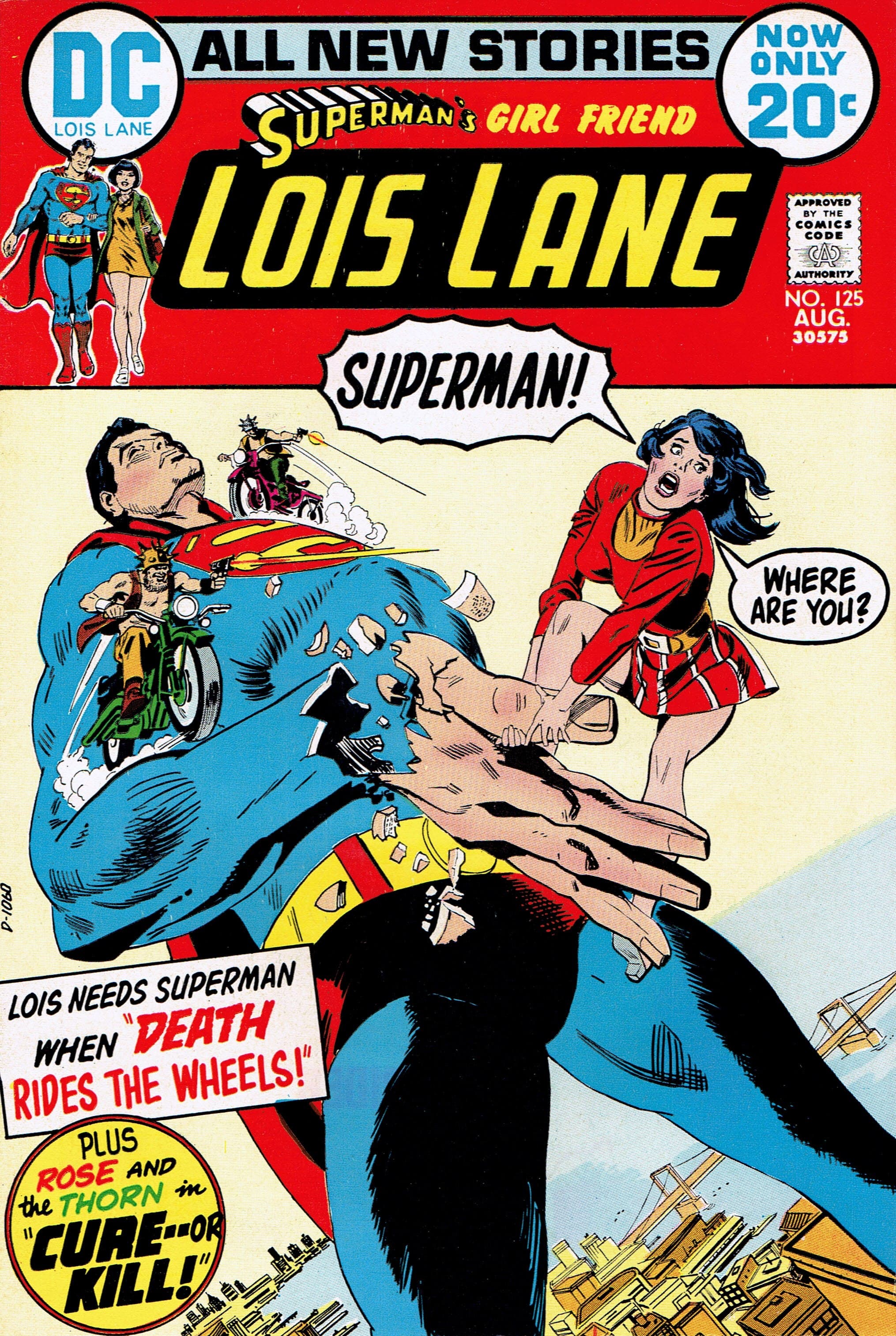 Superman's Girl Friend, Lois Lane #125 cover
