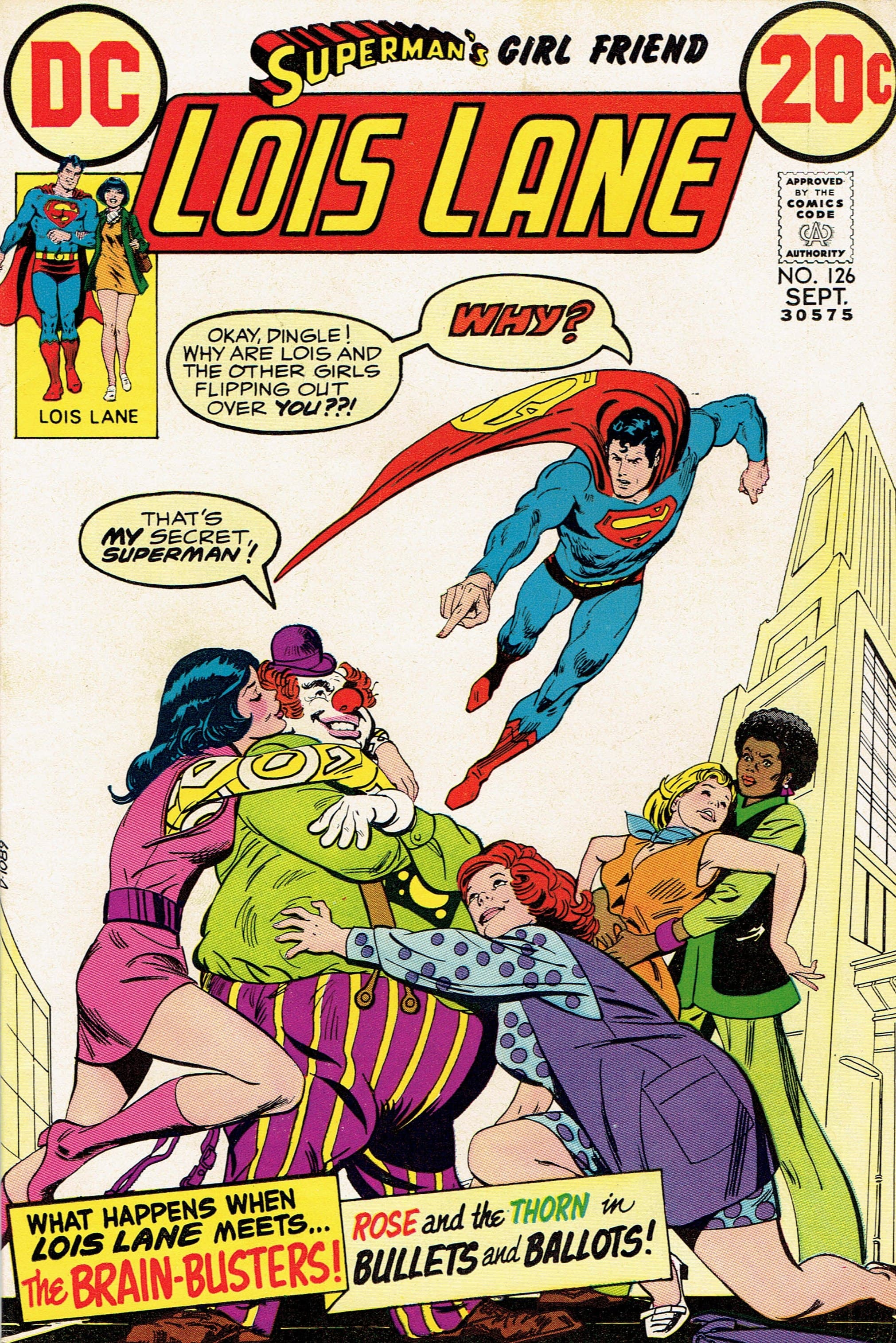 Superman's Girl Friend, Lois Lane #126 cover