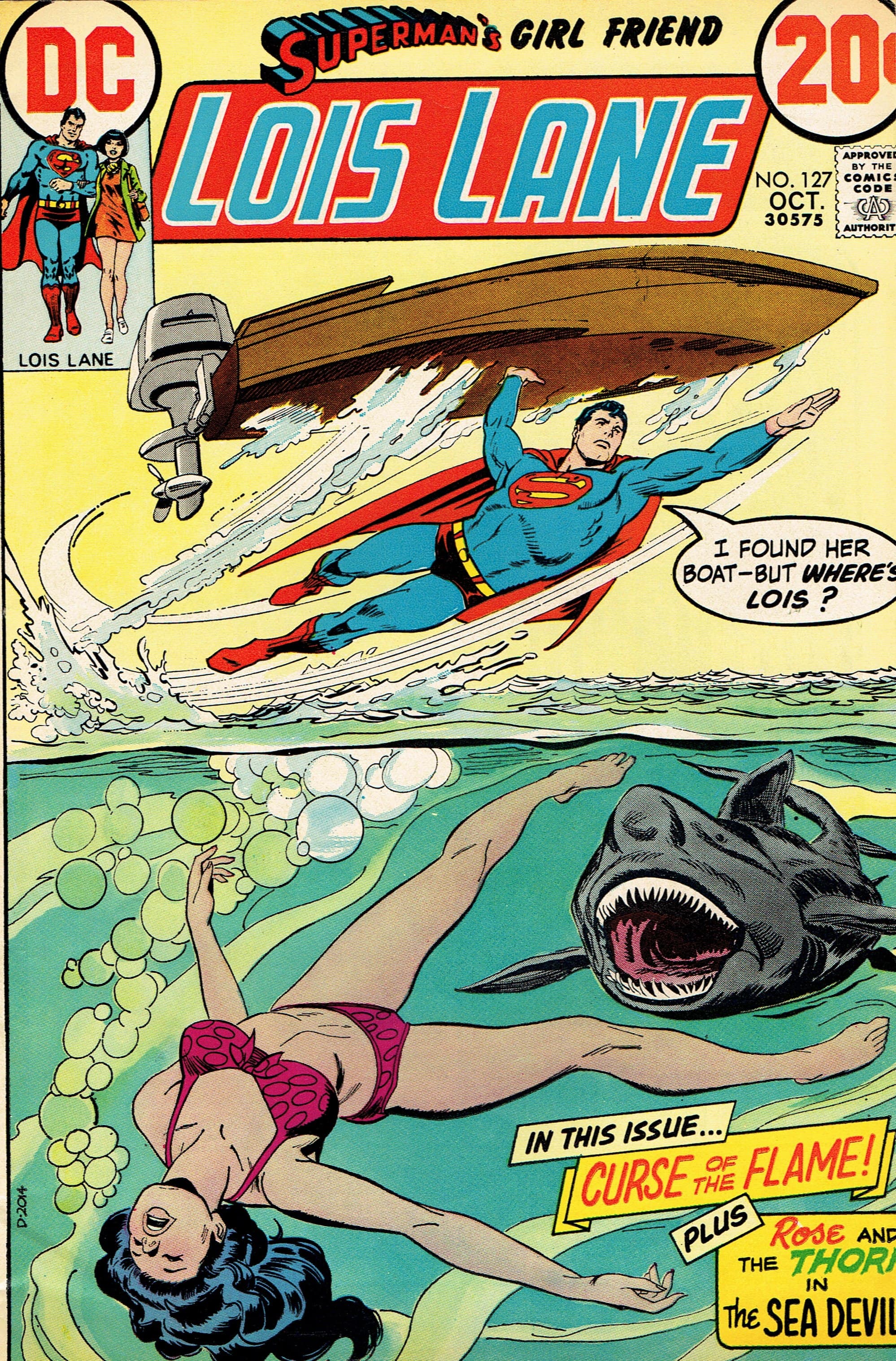 Superman's Girl Friend, Lois Lane #127 cover