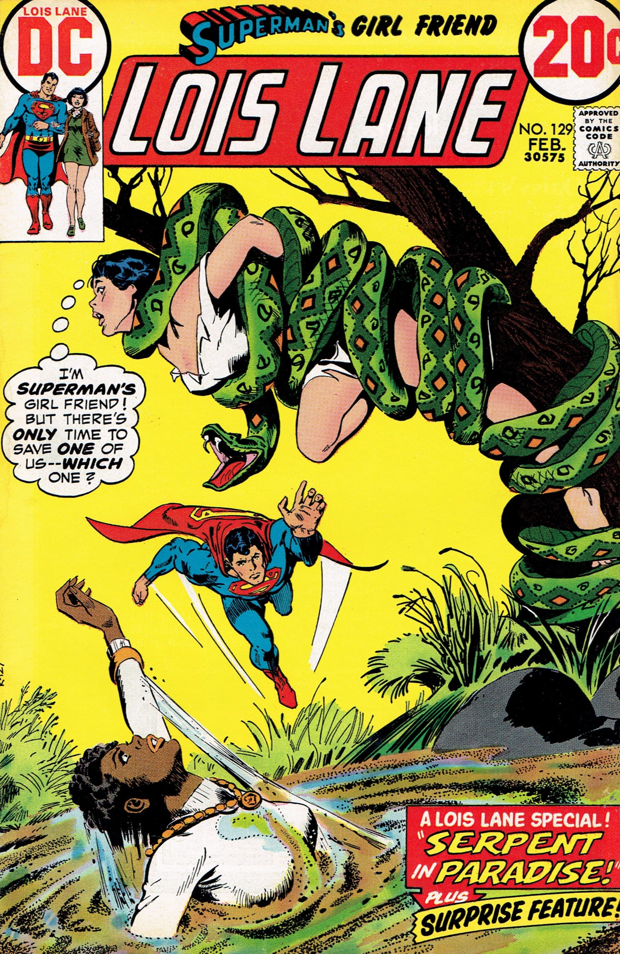 Superman's Girl Friend, Lois Lane #129 cover