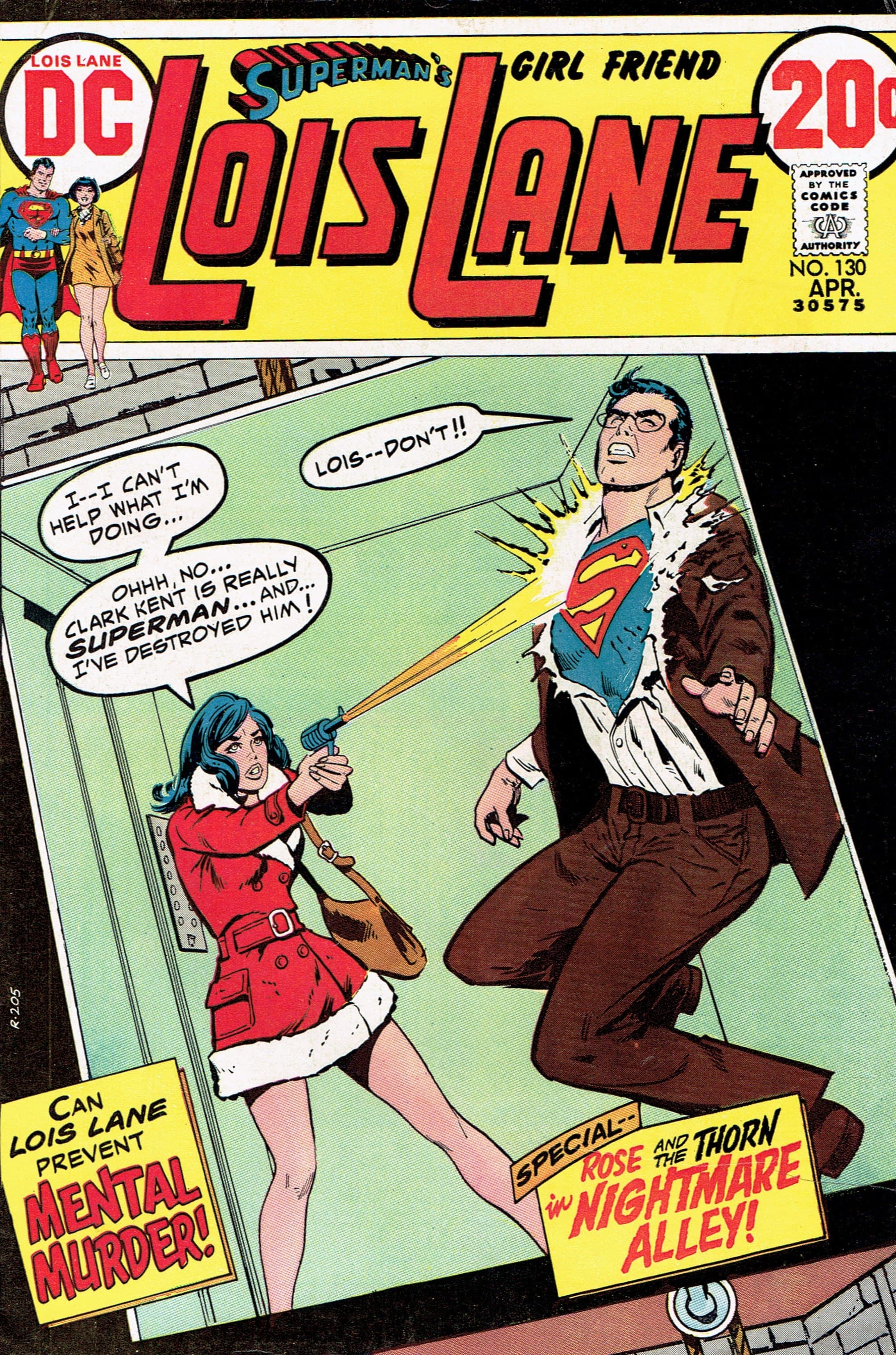 Superman's Girl Friend, Lois Lane #130 cover
