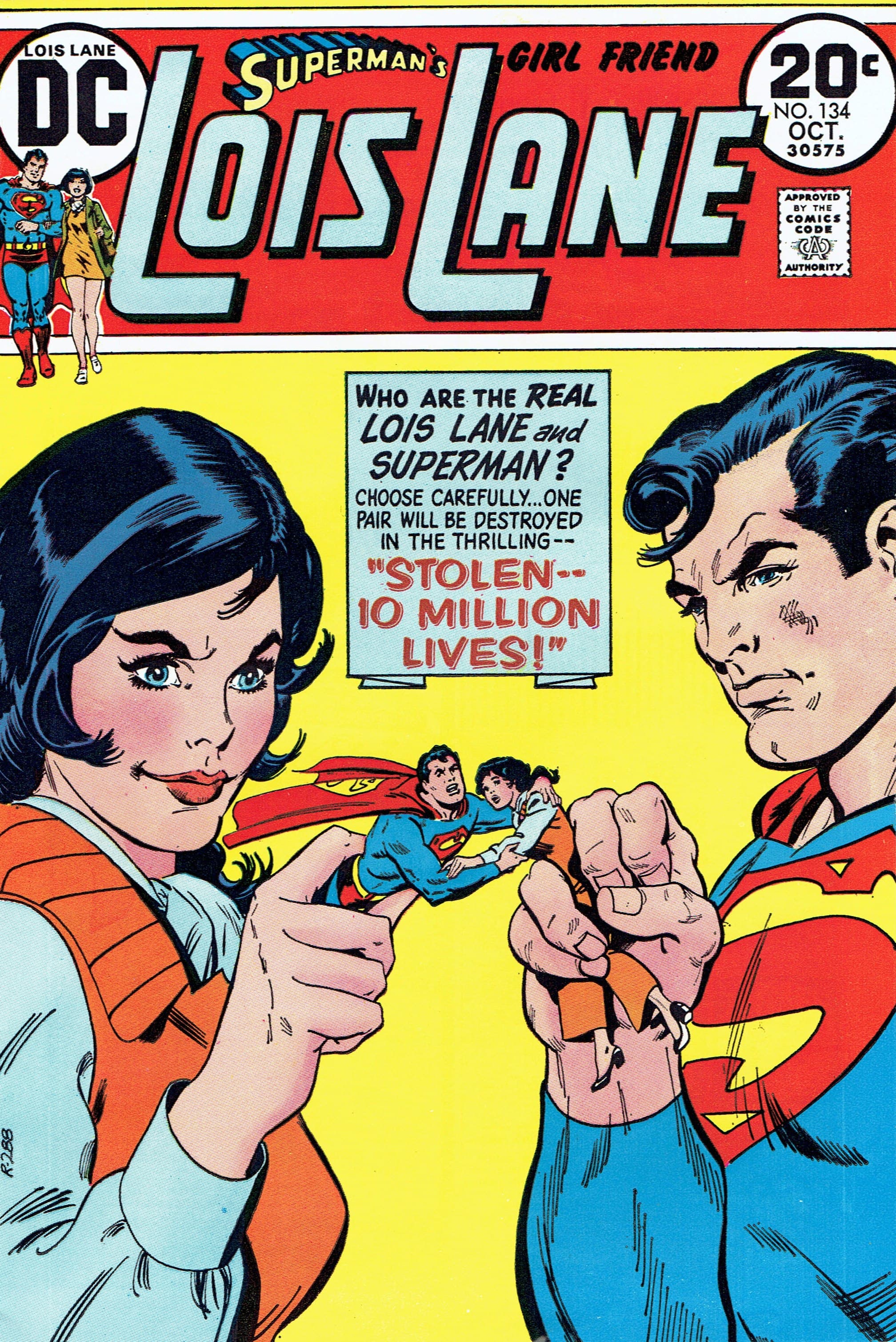 Superman's Girl Friend, Lois Lane #134 cover