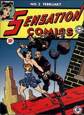 Sensation Comics #2 cover