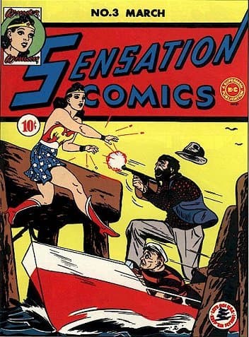 Sensation Comics #3 cover