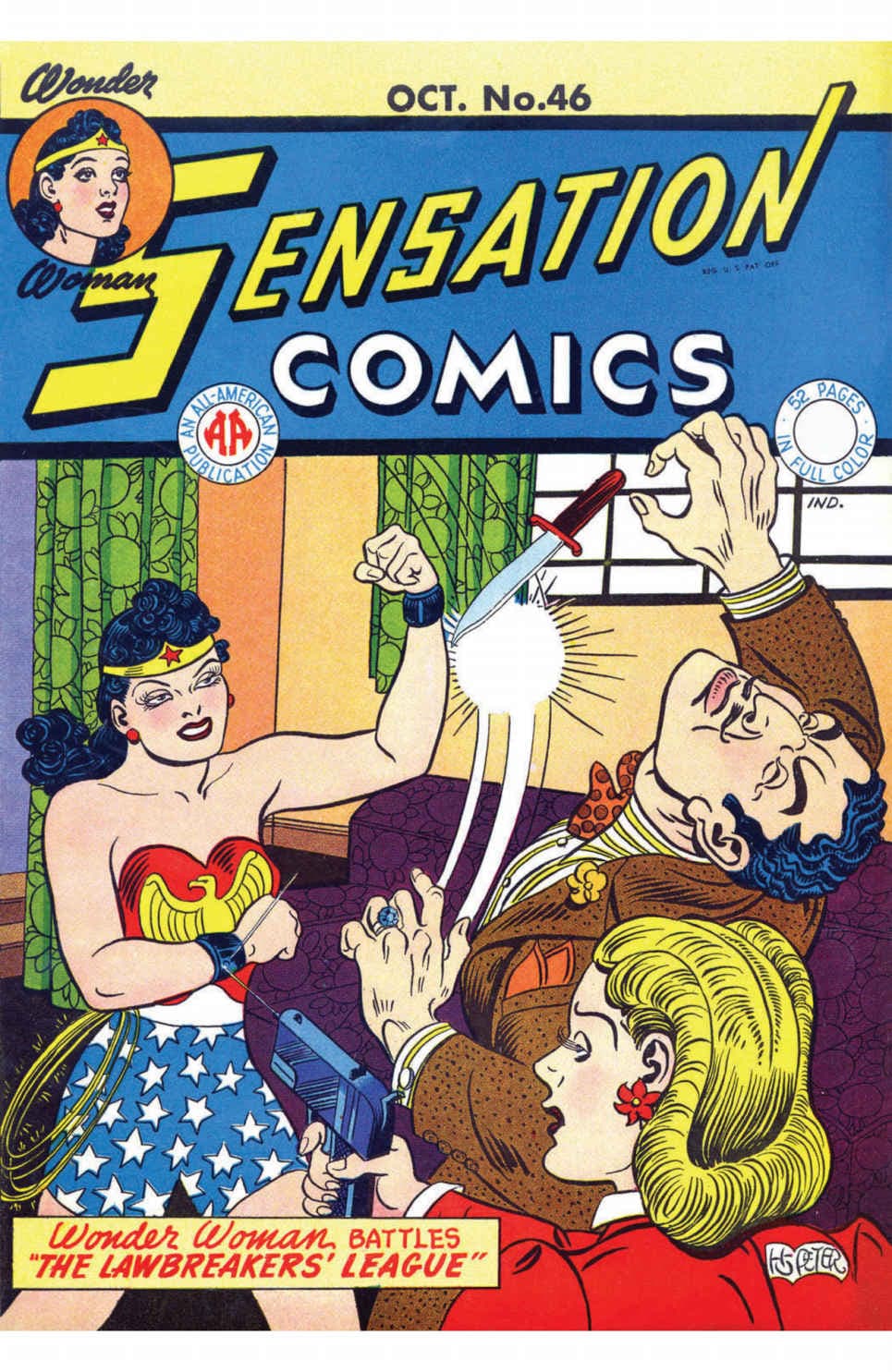 Sensation Comics #46 cover